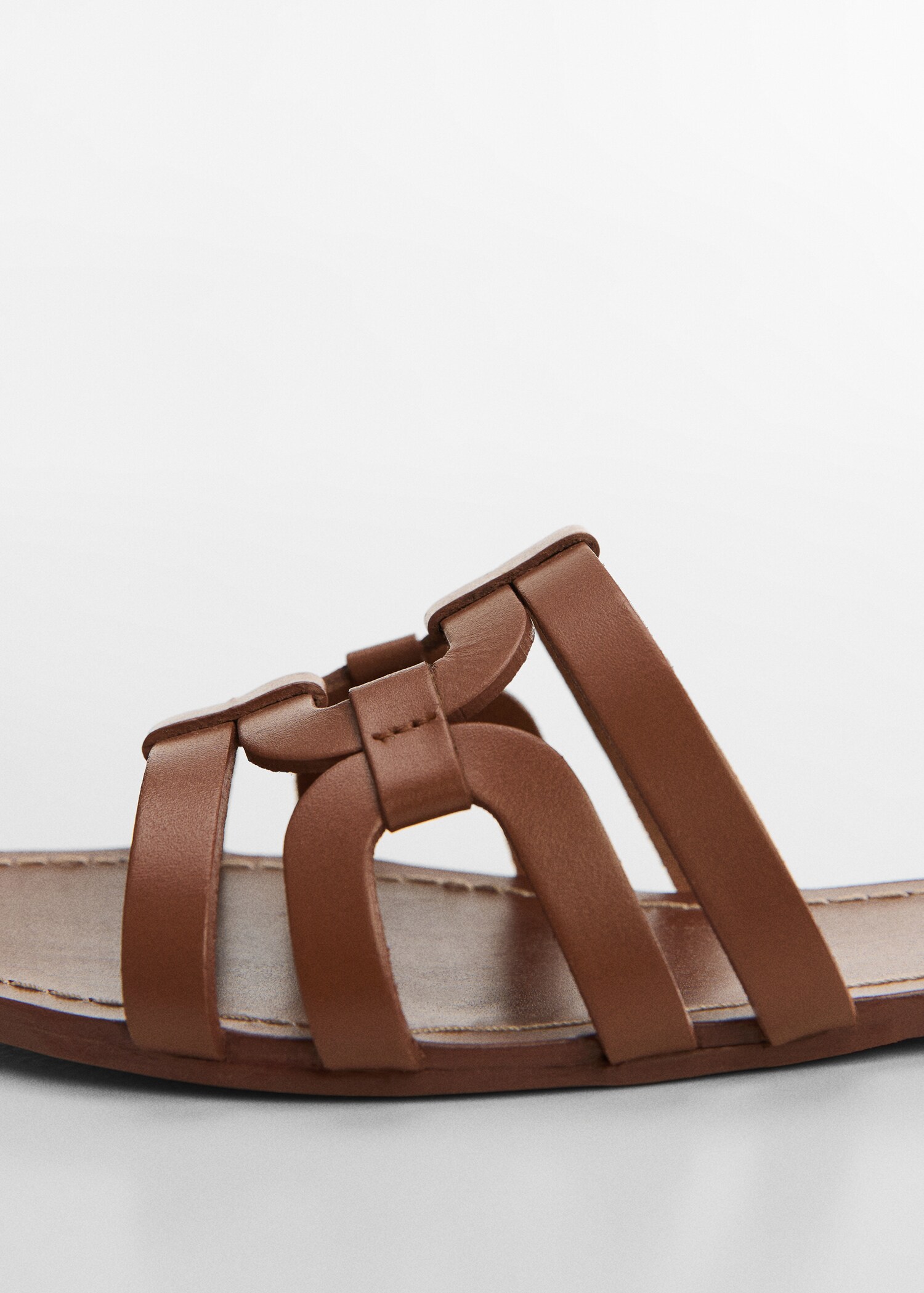 Leather straps sandals - Details of the article 2