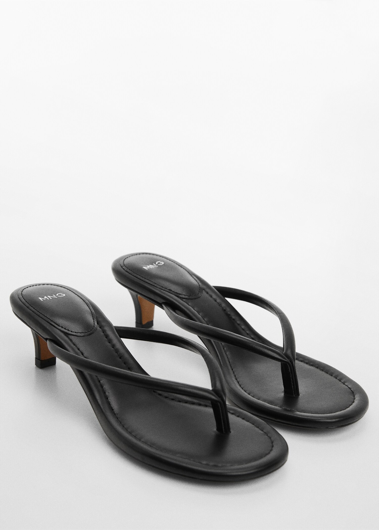 Kitten heel sandals - Medium plane