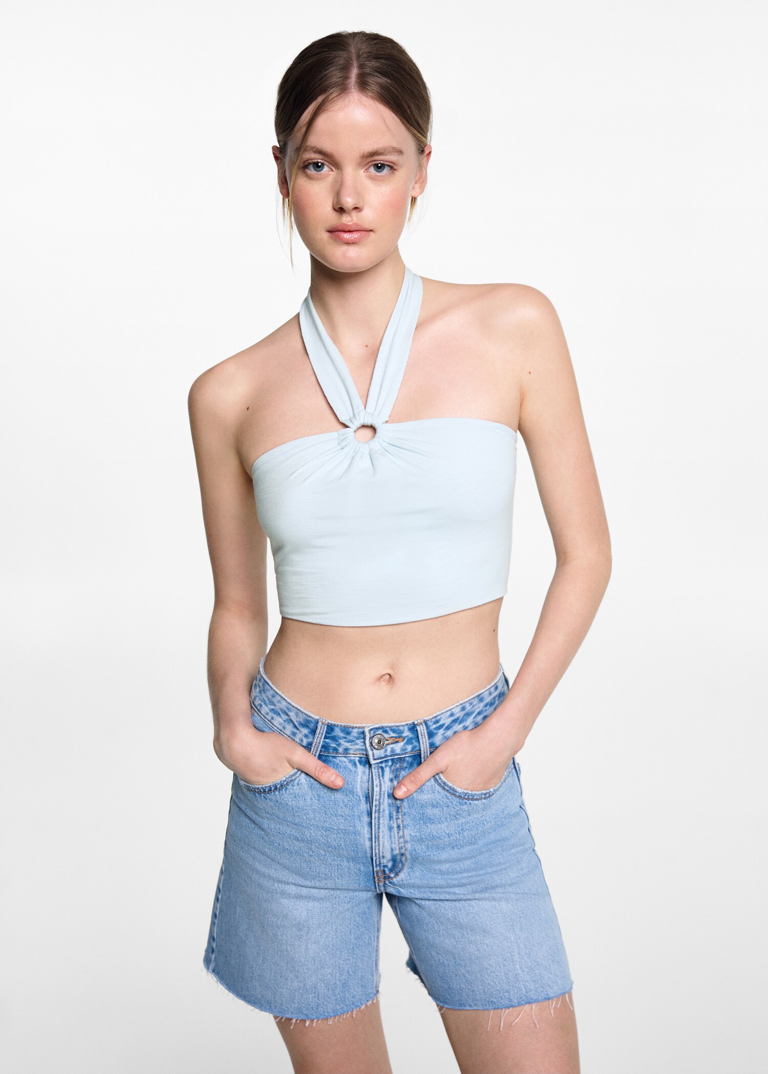 Halter neck top - Medium plane