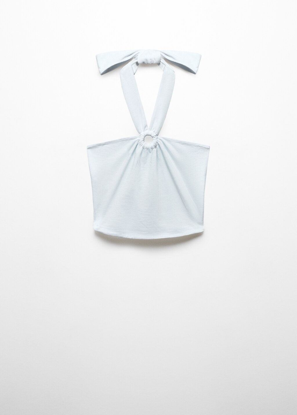 Halter neck top - Teen Girl | MANGO OUTLET USA