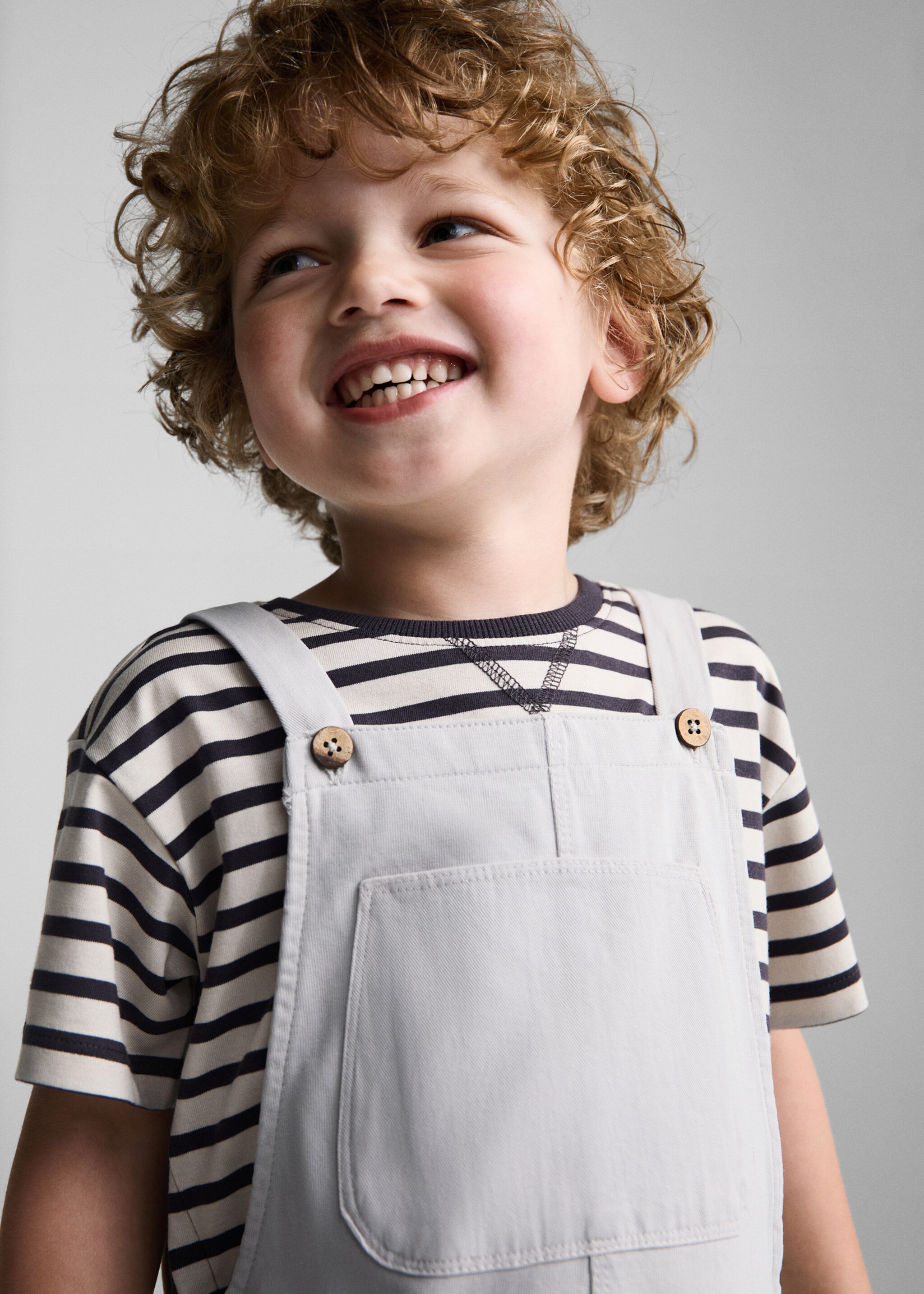 Cotton dungarees - Details of the article 1