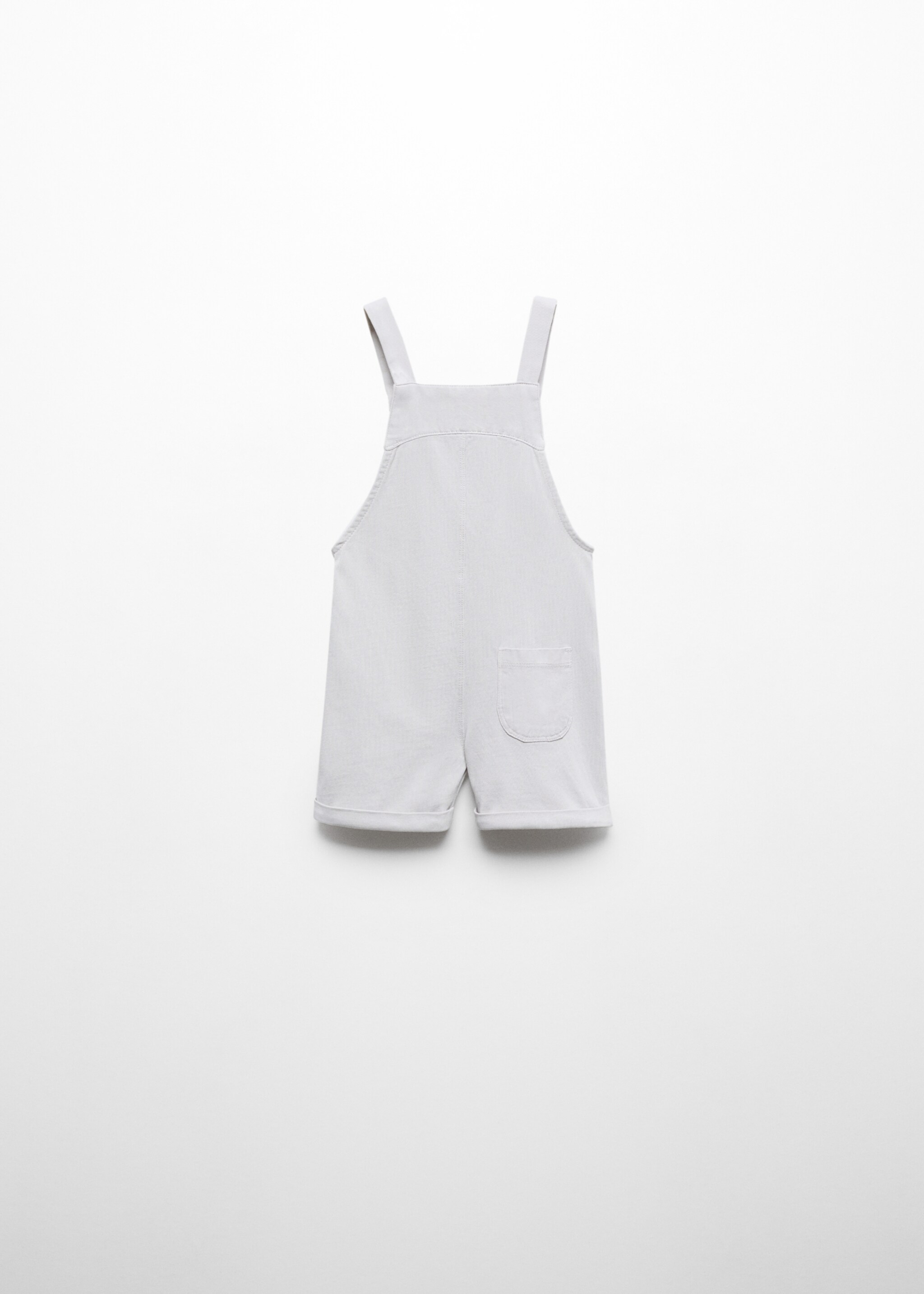 Cotton dungarees - Reverse of the article