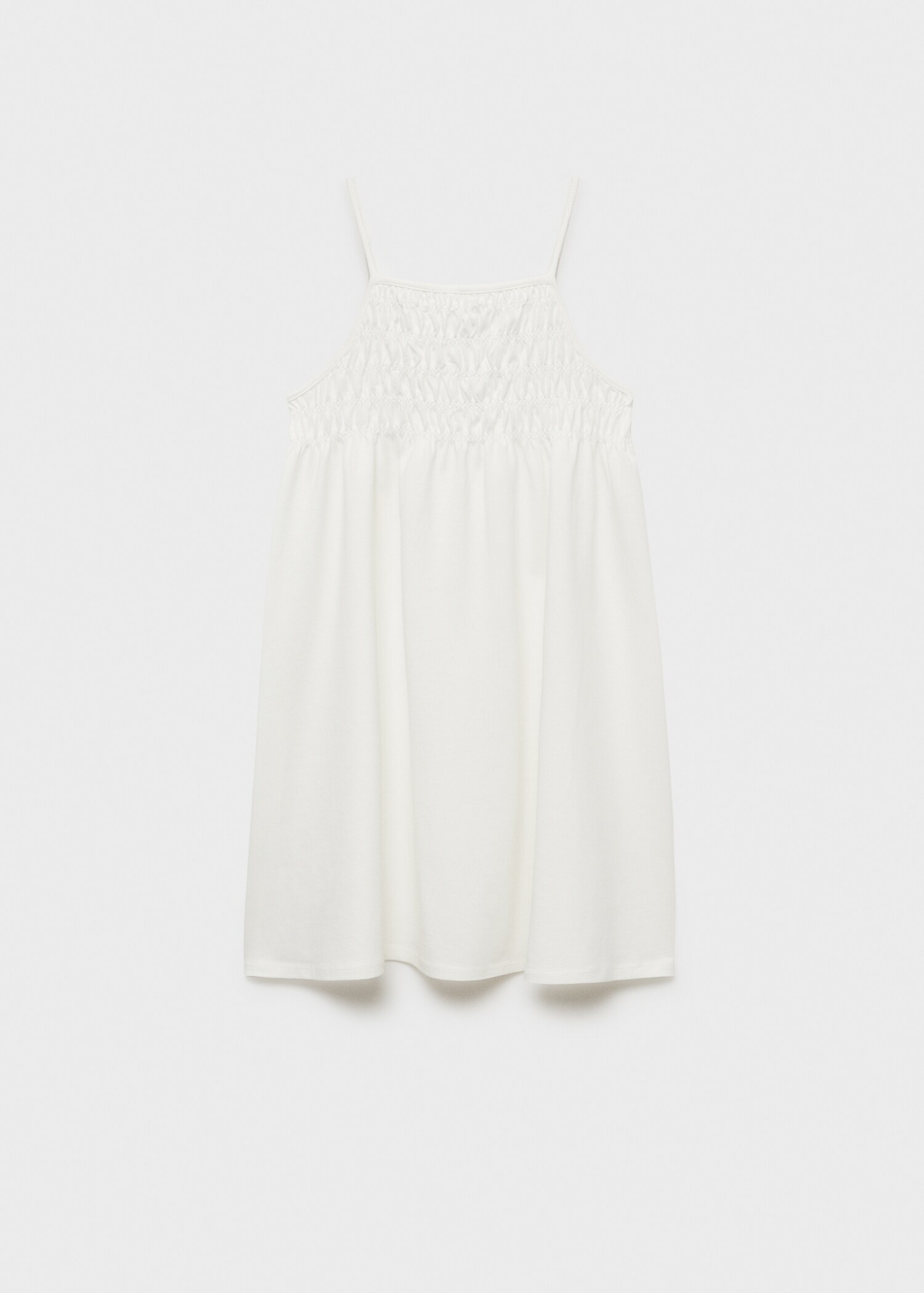 Gathered details dress - Reverse of the article