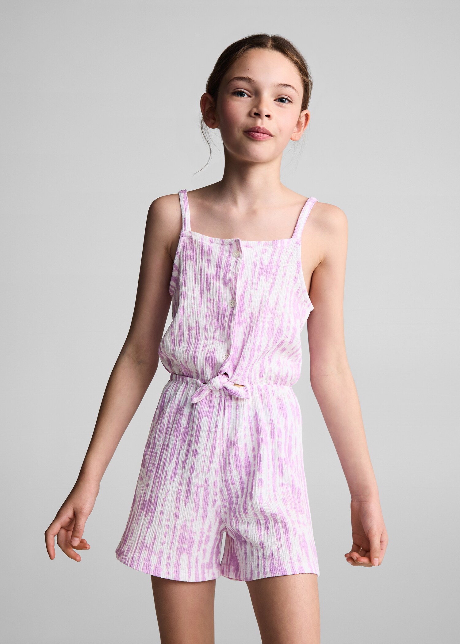 Mono estampado tie dye - Plano medio