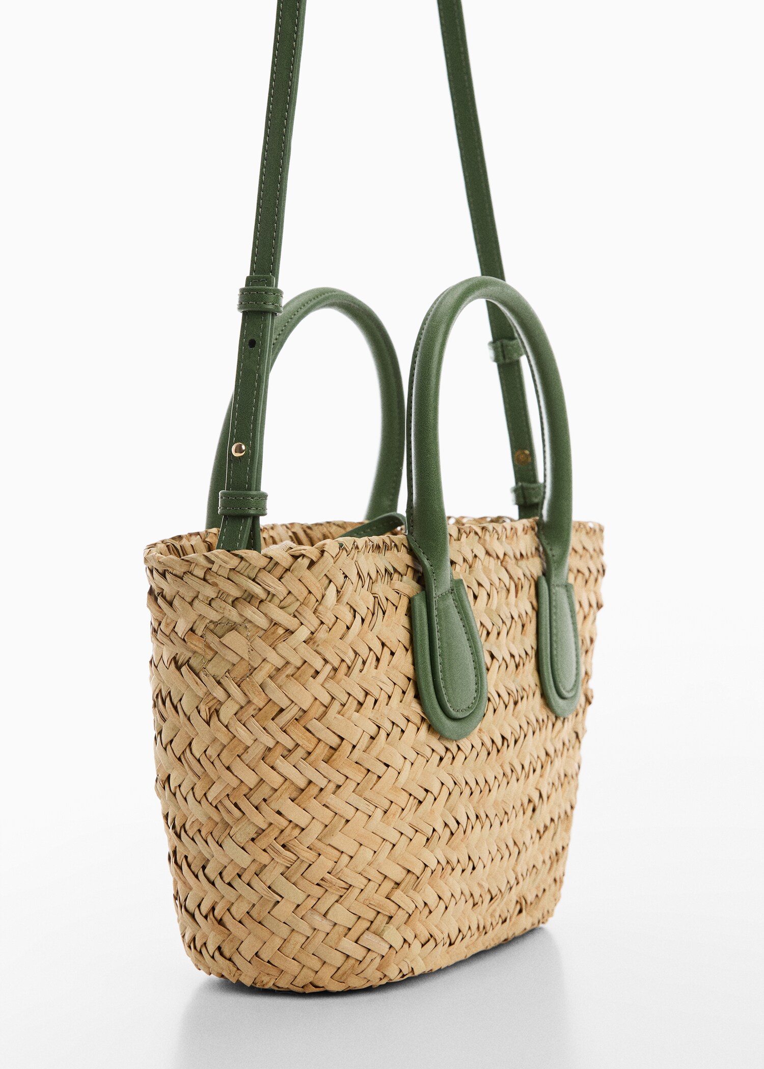 Bolso capazo fibra natural - Plano medio