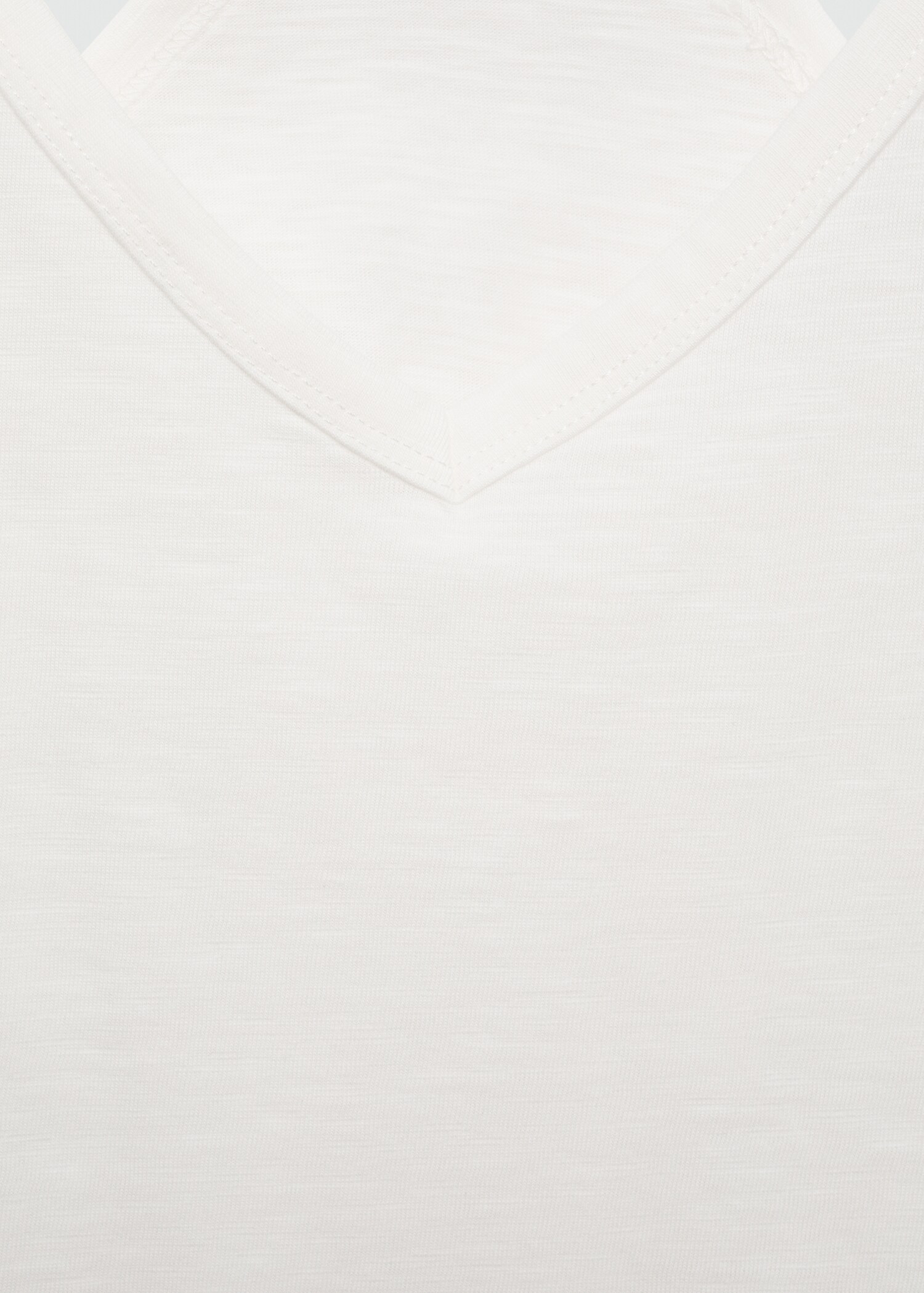 Strap cotton T-shirt - Details of the article 8