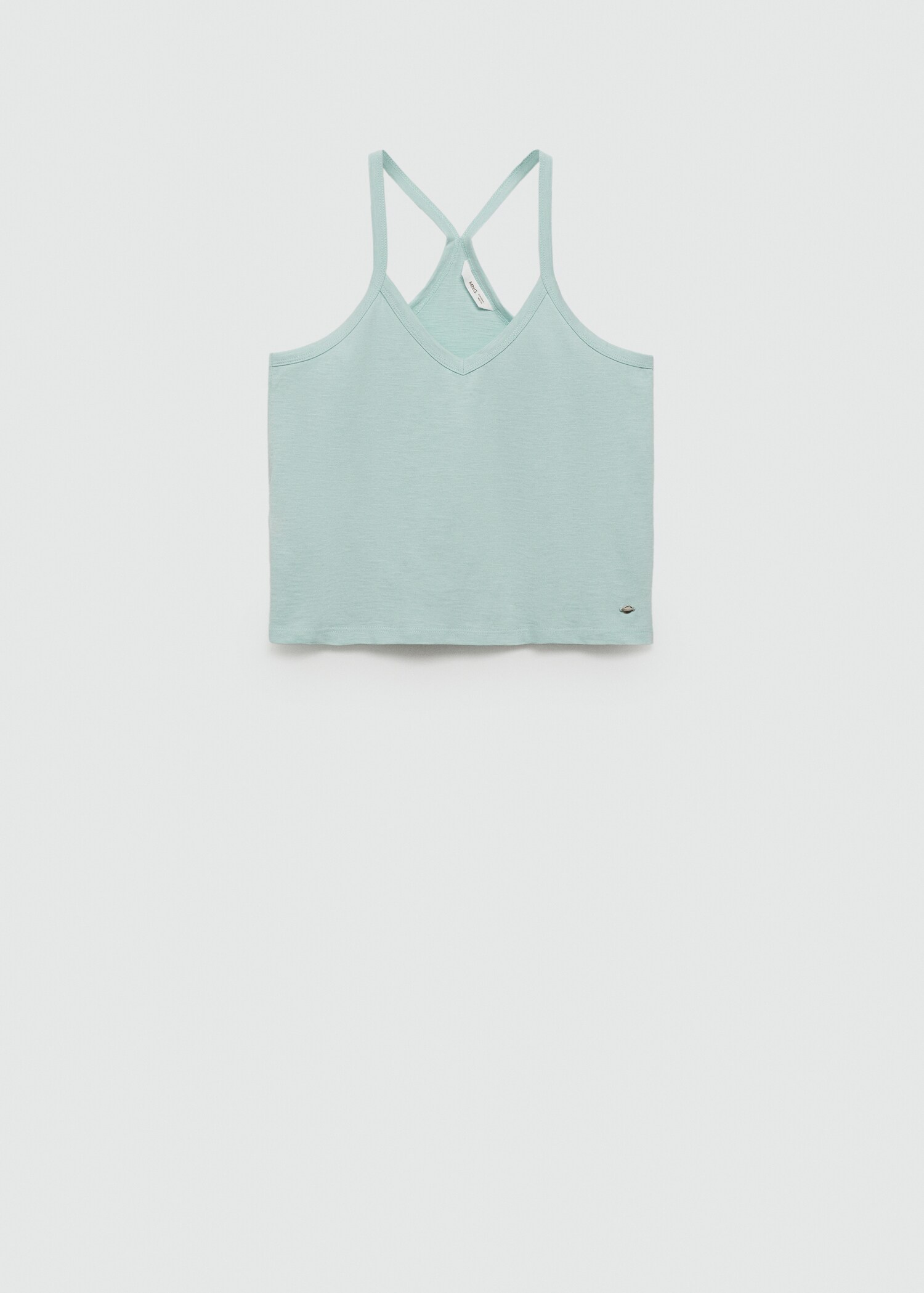 Strap cotton T-shirt - Article without model
