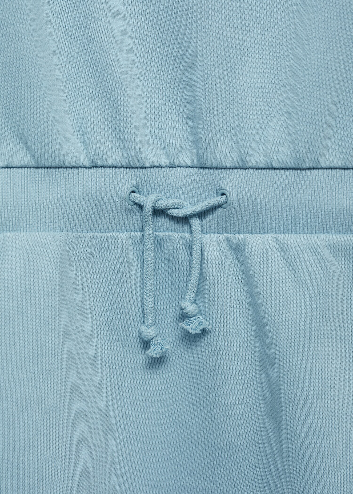 Elastic waist cotton dress - Details of the article 0