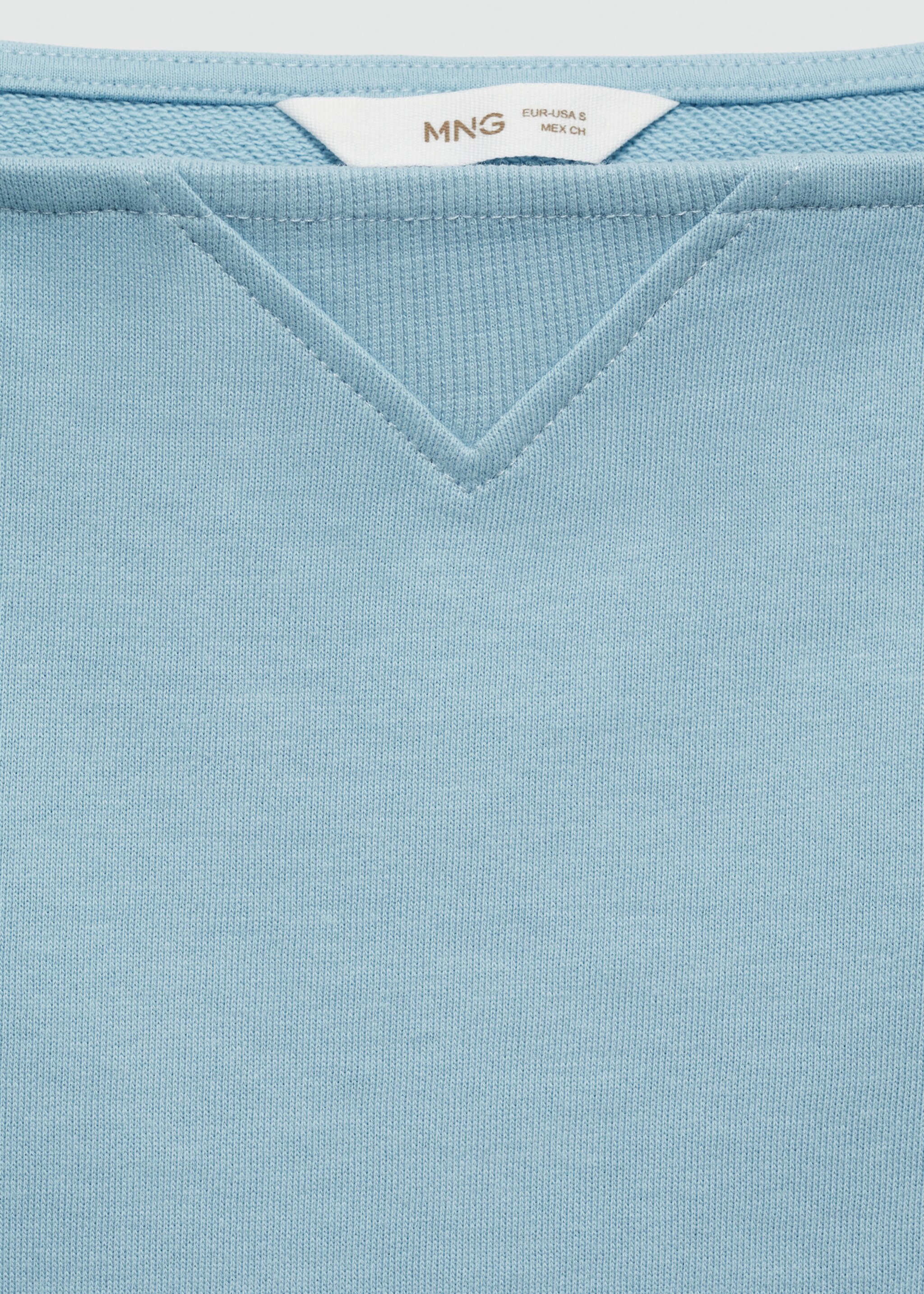 Elastic waist cotton dress - Details of the article 8