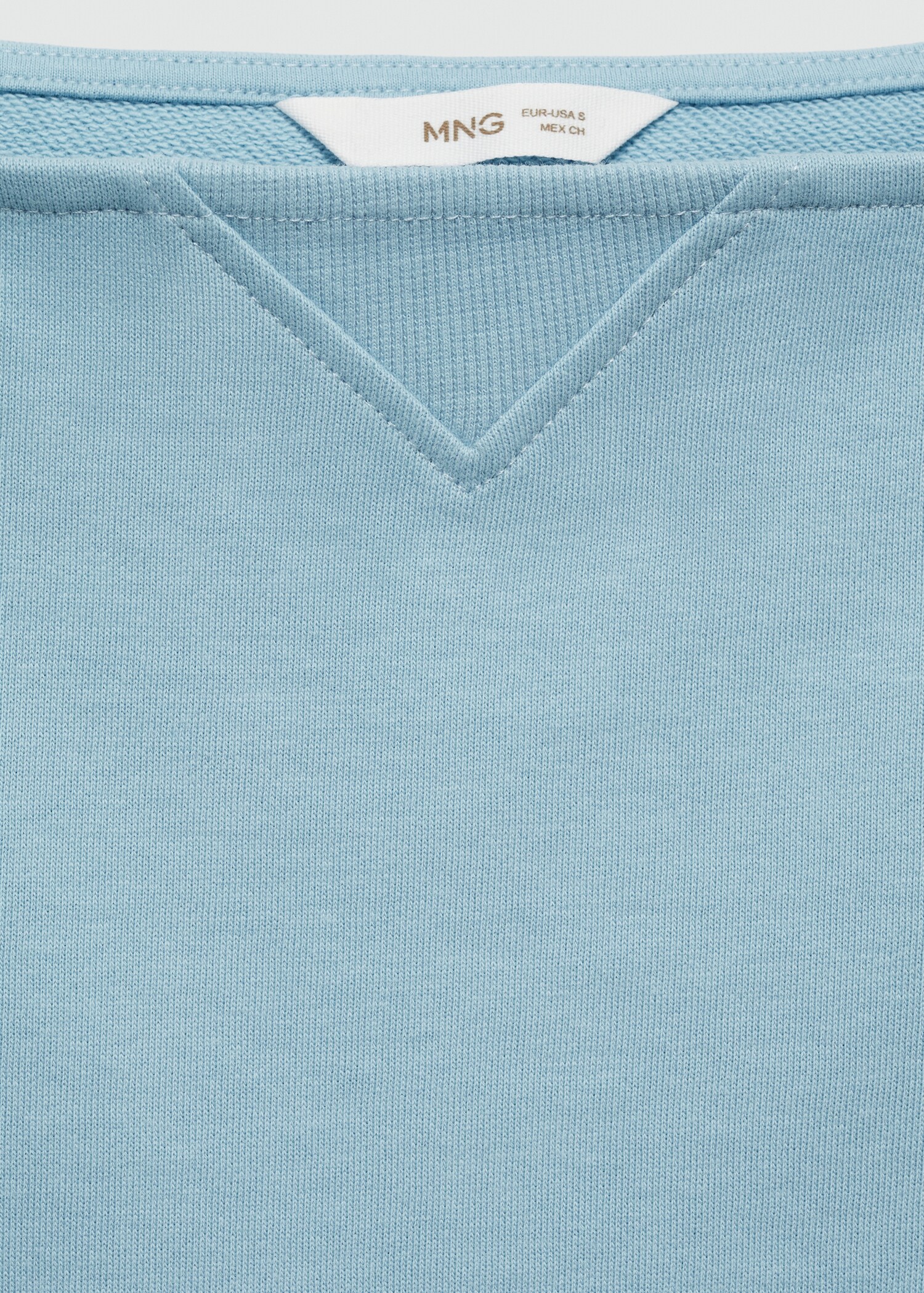 Elastic waist cotton dress - Details of the article 8