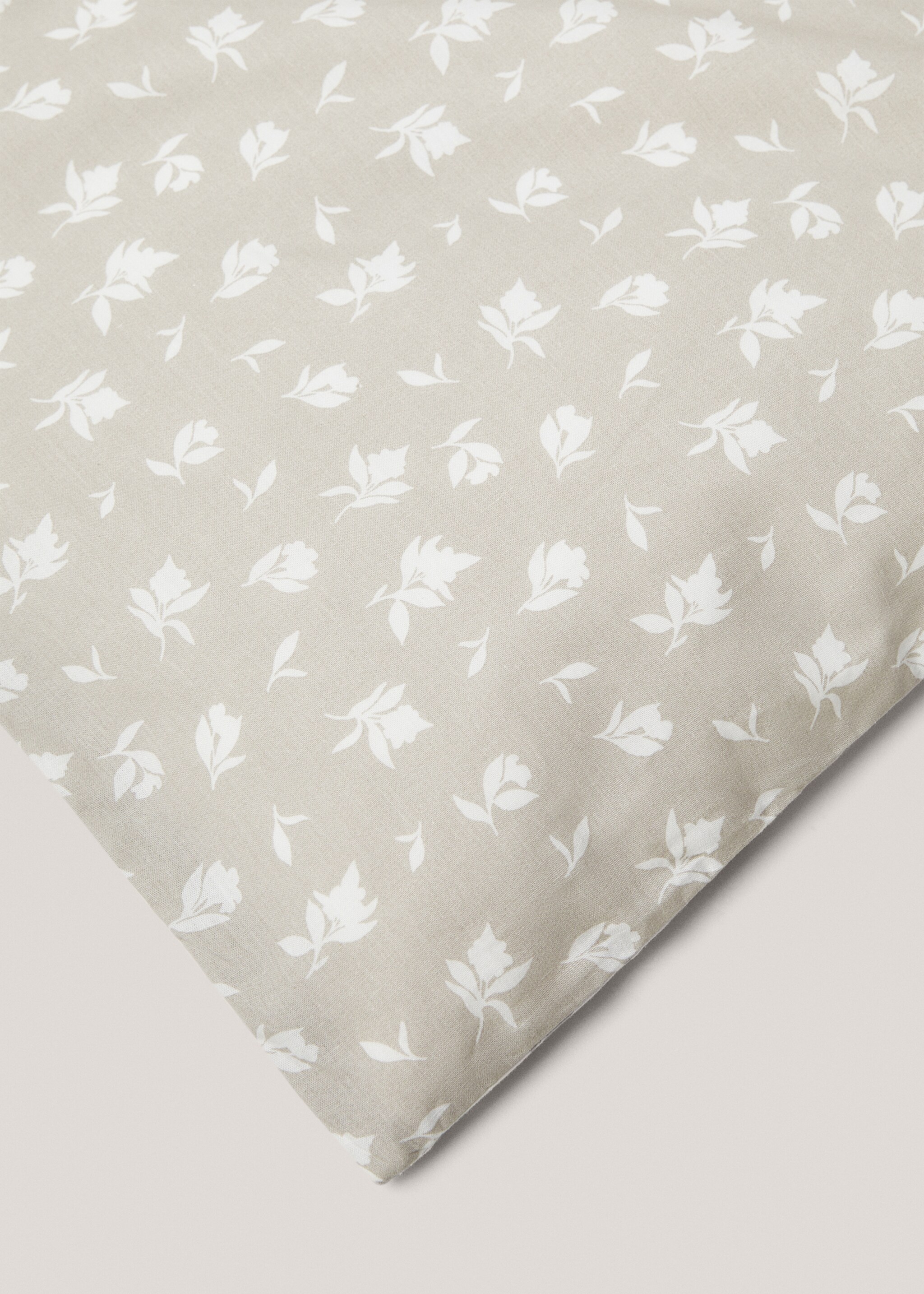 Vendbart dynetrekk i bomull med blomsterdesign, seng 150/160 cm - Artikkeldetalj 3