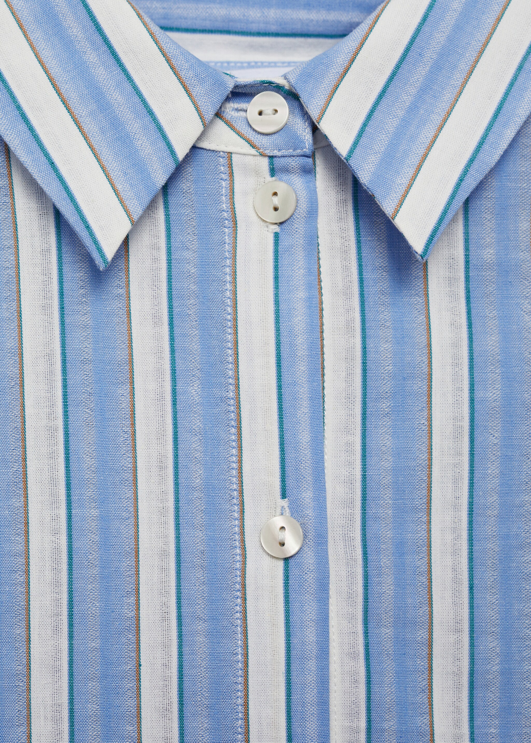 Gestreifter Hemdblusen-Jumpsuit - Detail des Artikels 8