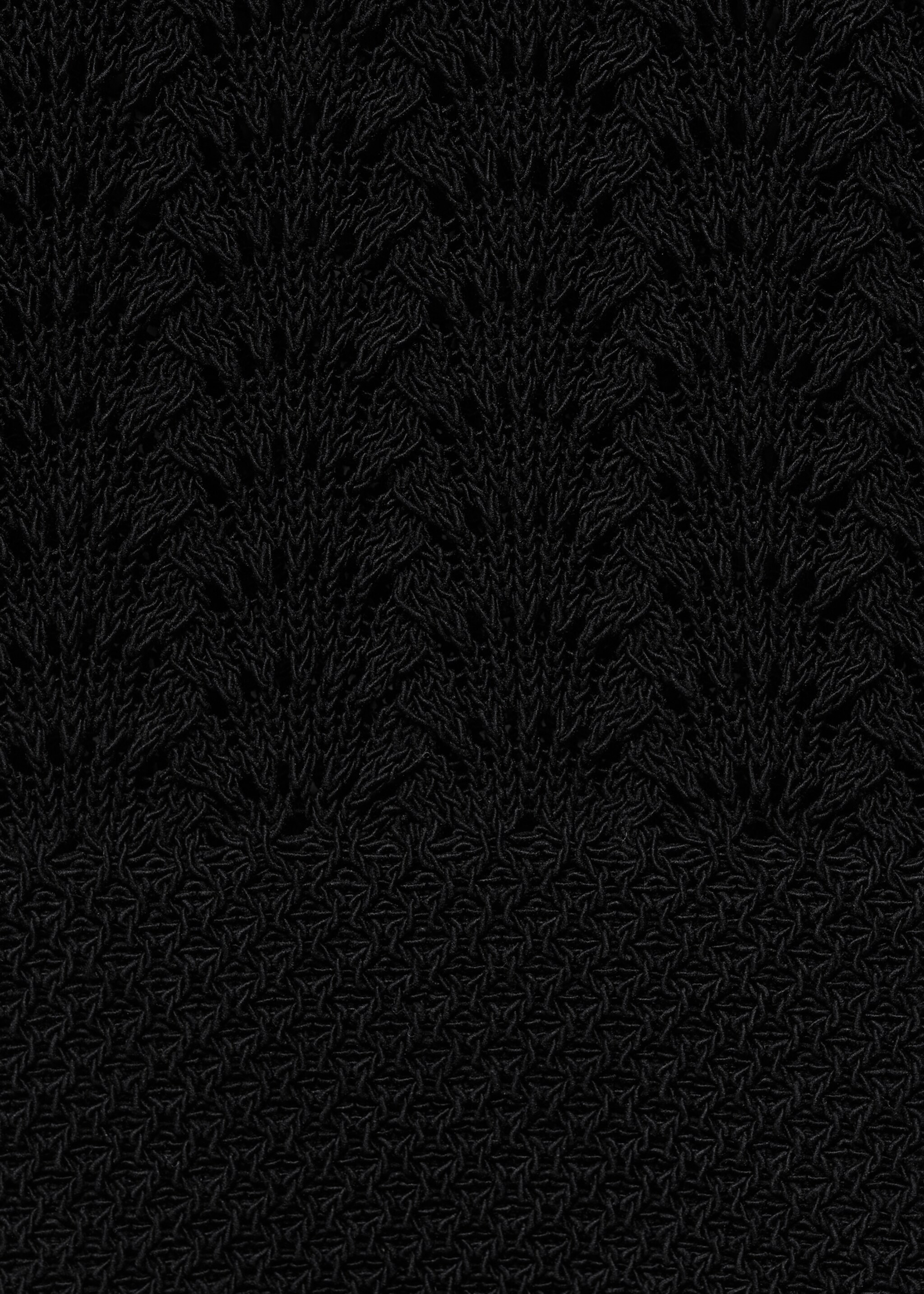 Polo-neck crochet sweater - Details of the article 0
