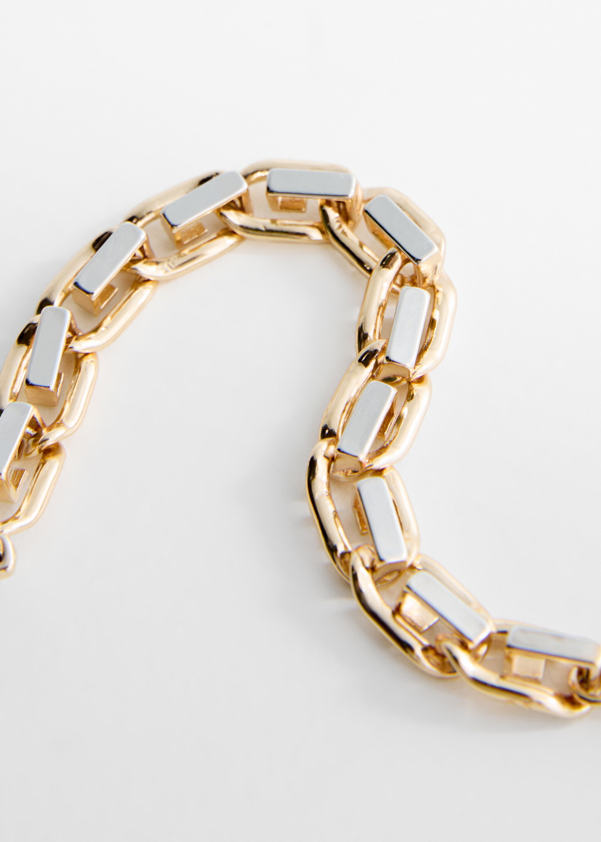 Mixed link bracelet - Medium plane