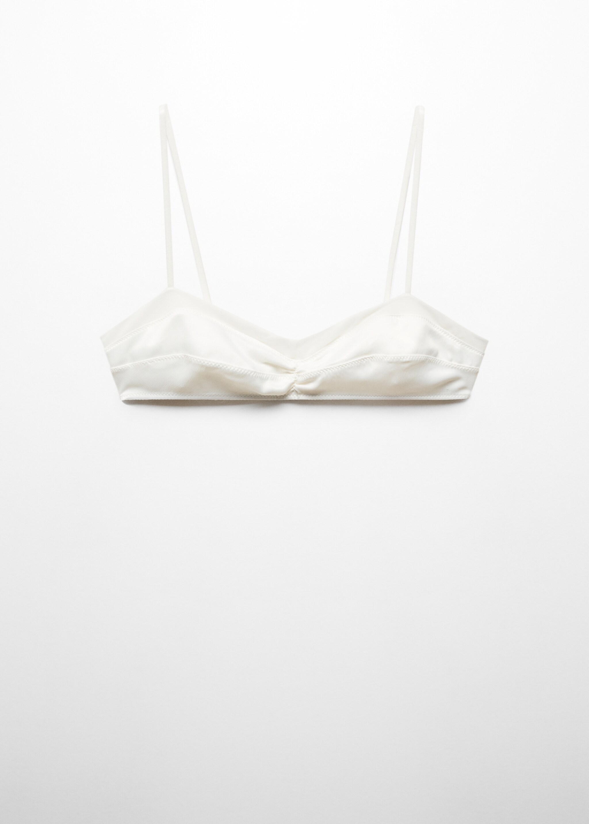 Bra with decorative stitching - Article without model