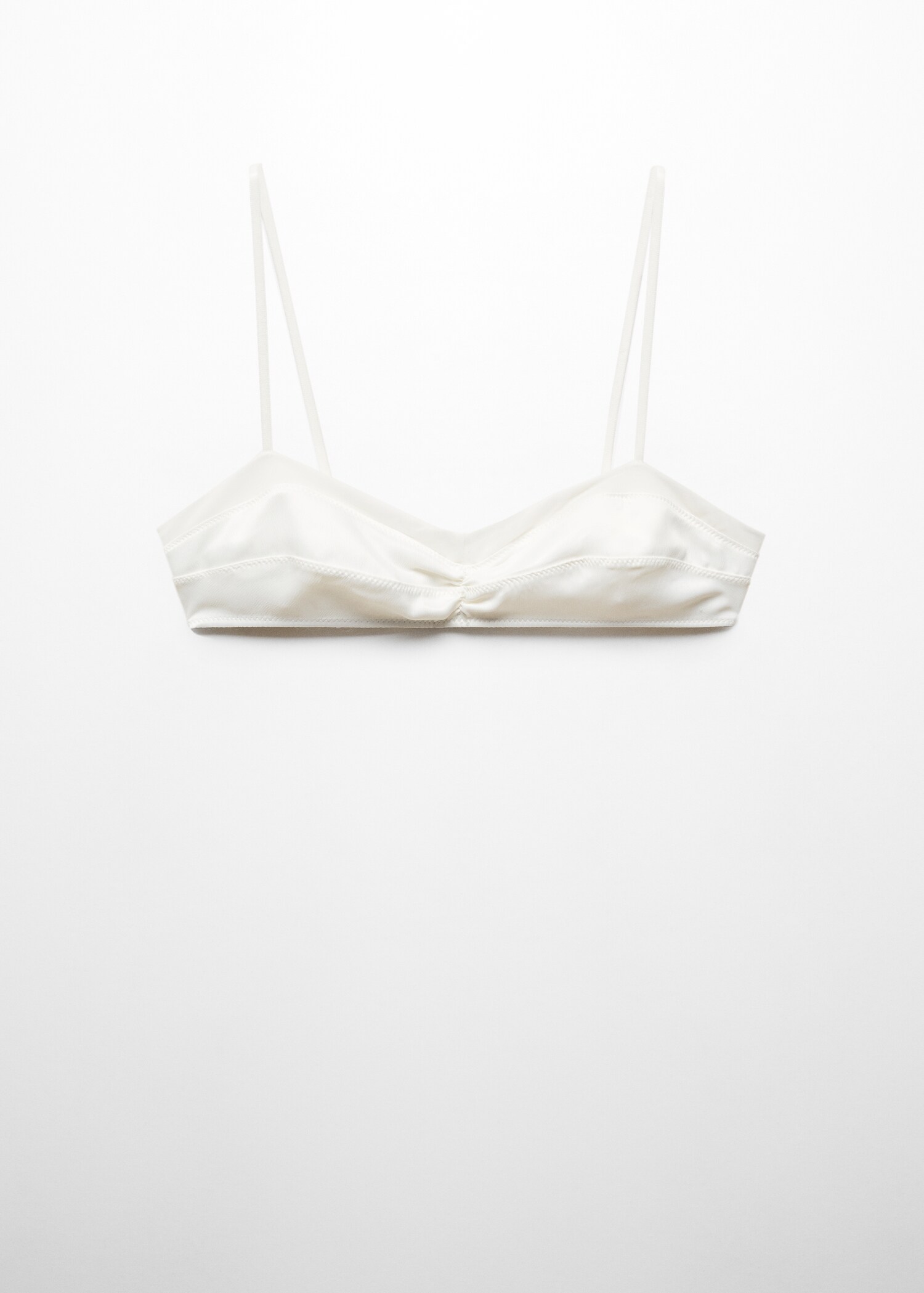 Bra with decorative stitching - Article without model