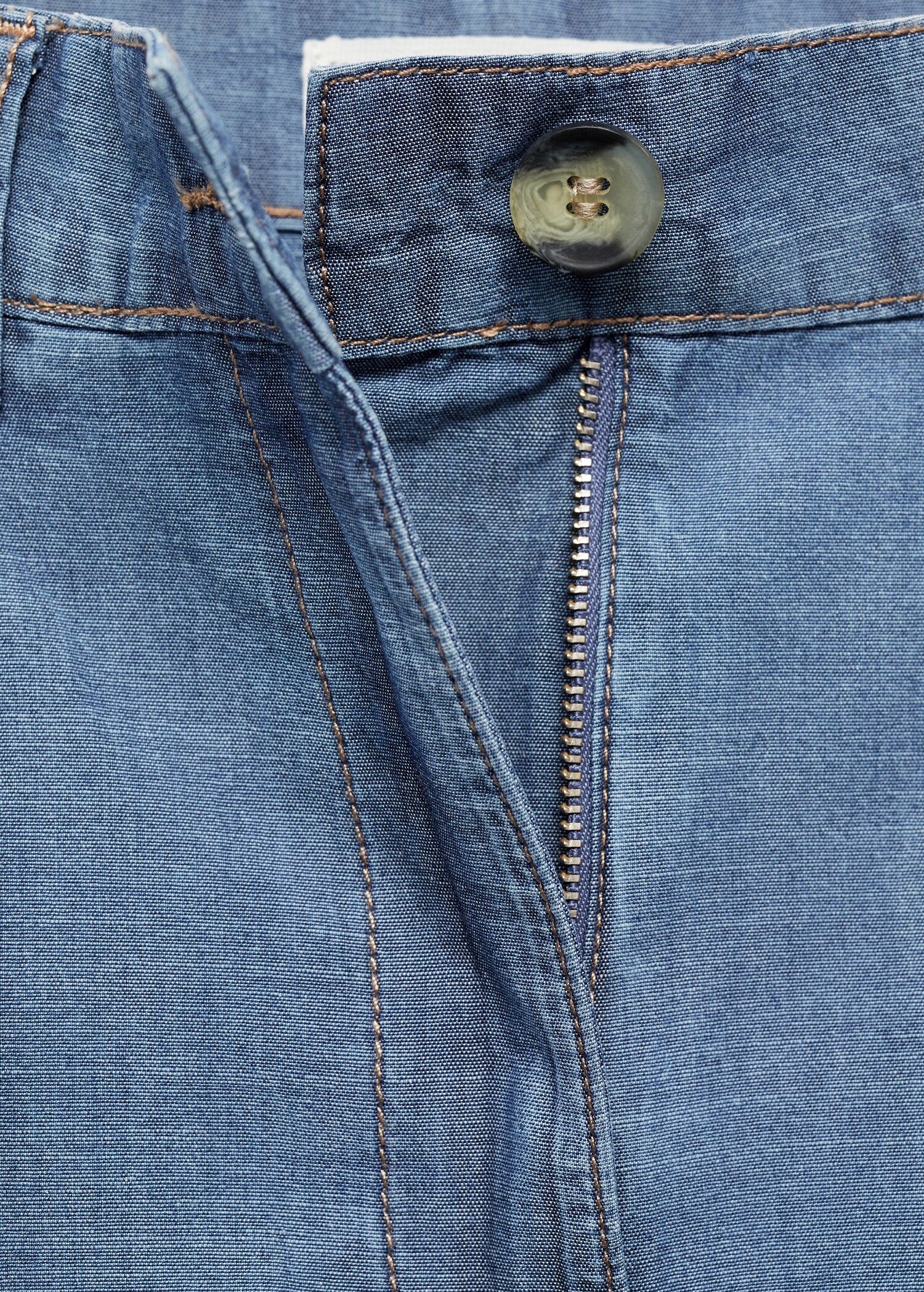 Short en jean pinces - Détail de l'article 0