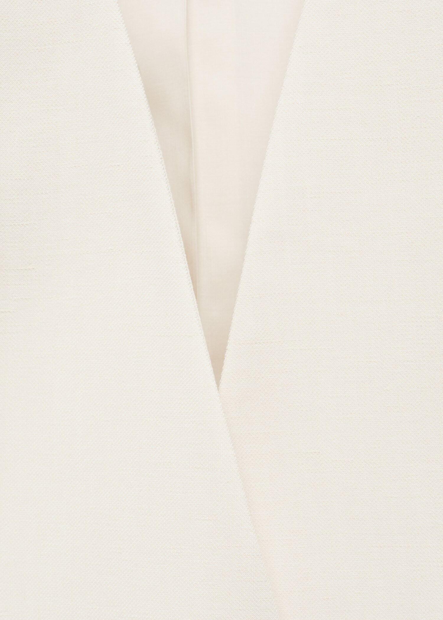 Suit jacket without lapels - Details of the article 8