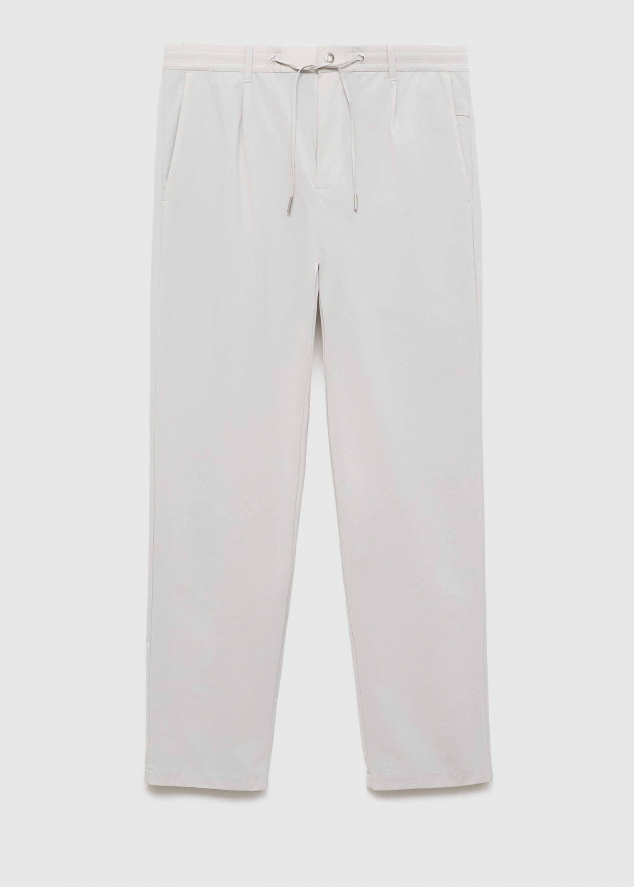 Water-repellent trousers with drawstring - Article without model
