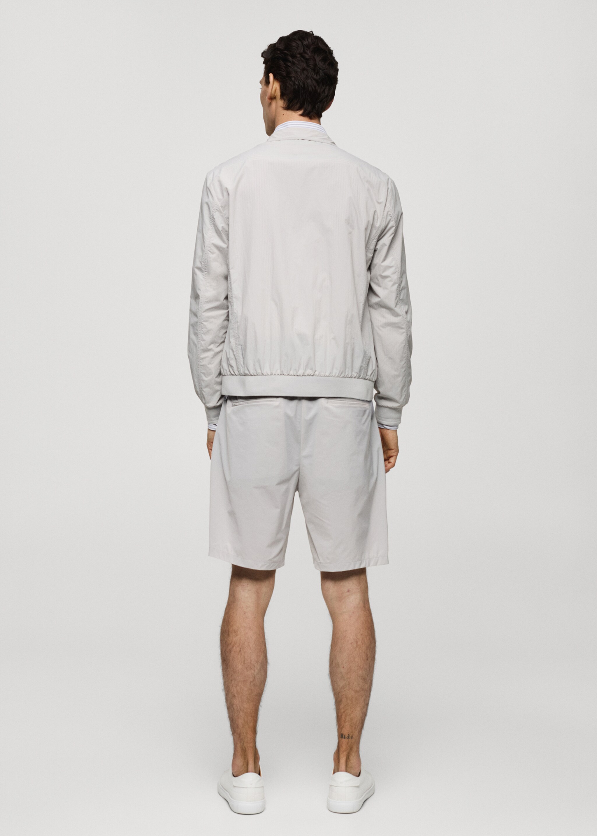Veste bomber résistante à l’eau - Verso de l’article