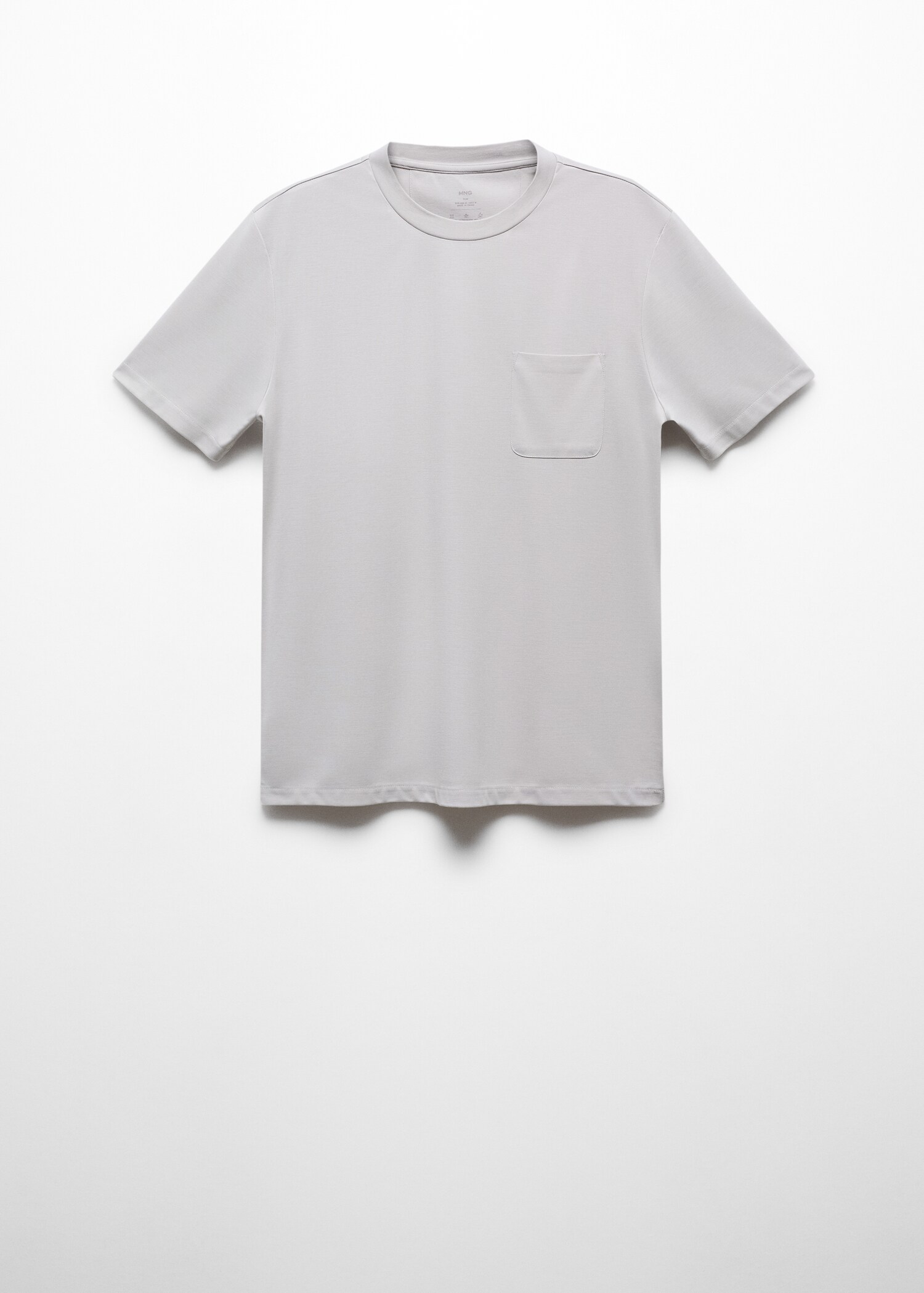 Slim fit t-shirt with pocket - Article without model