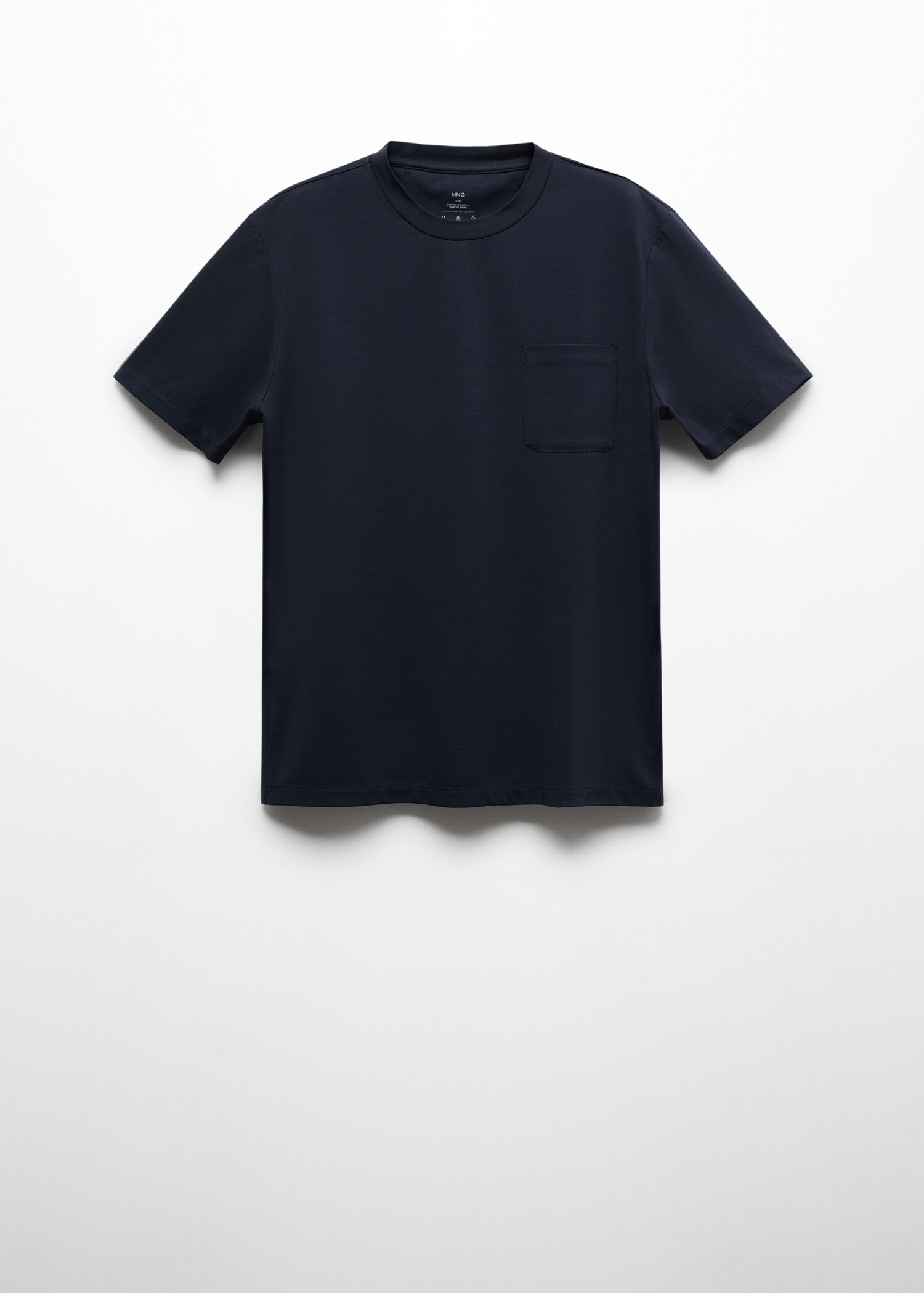 Slim fit t-shirt with pocket - Article without model