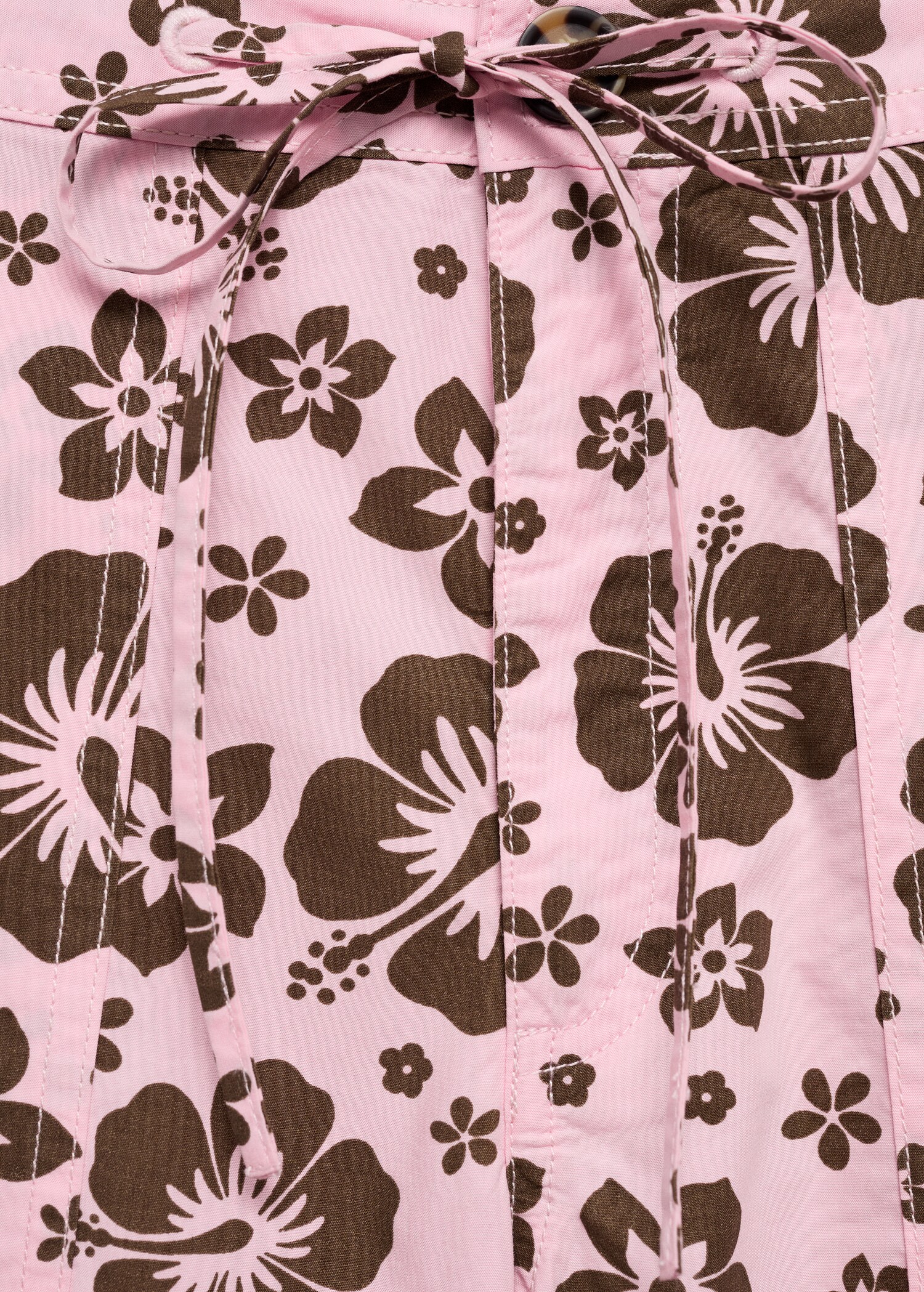 Flower print trousers - Details of the article 8