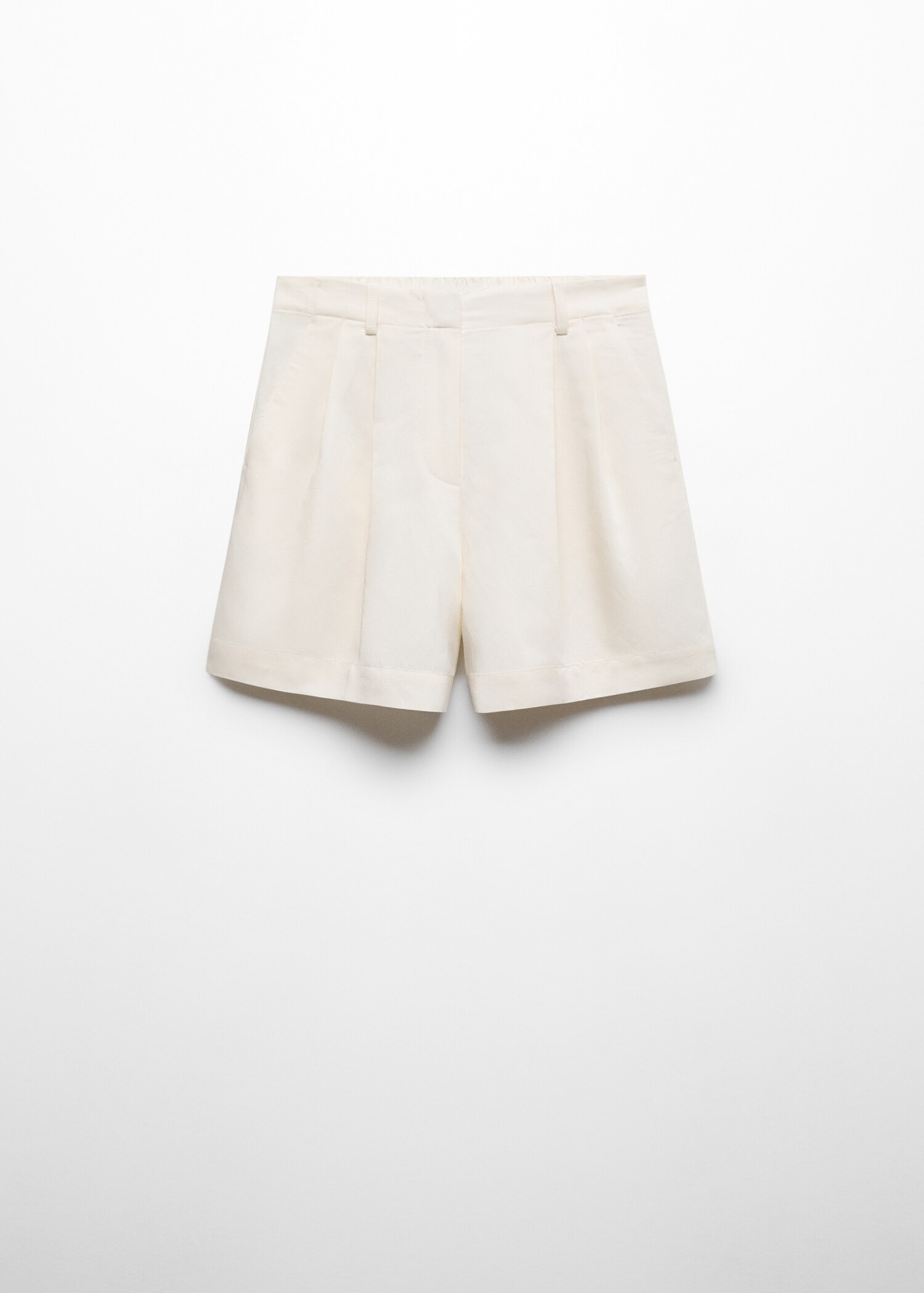 Bermudas lino pinzas - Artículo sin modelo