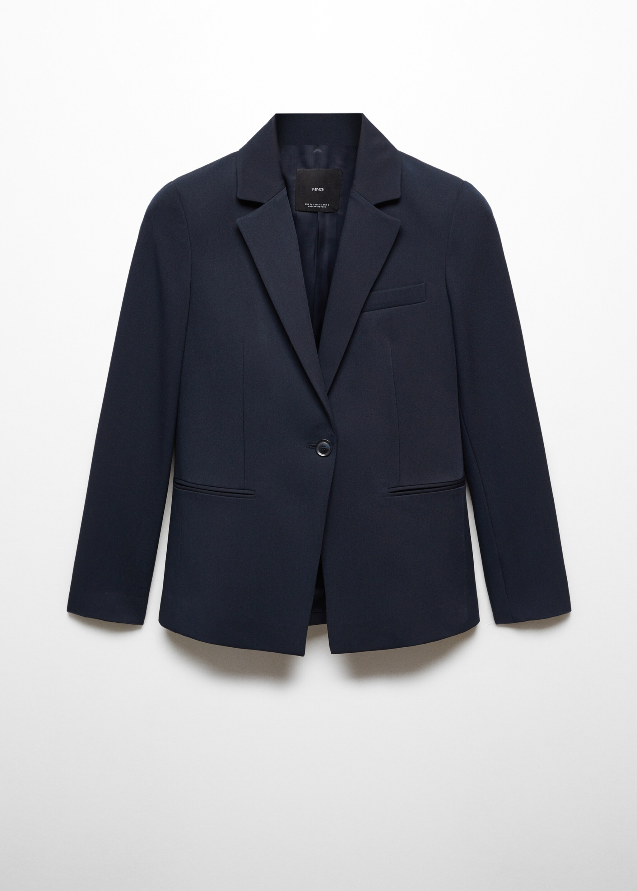 Fitted suit jacket - Article without model