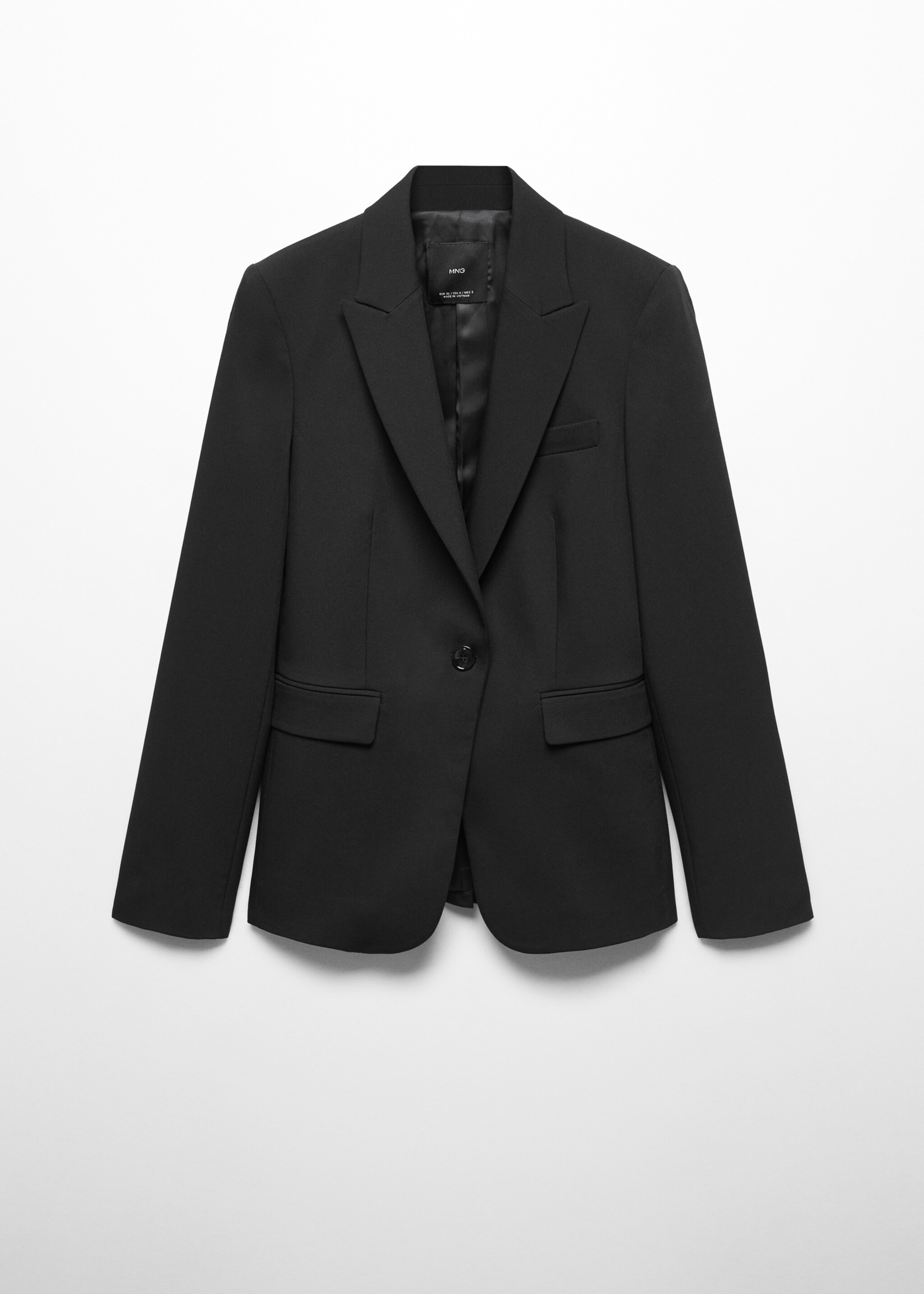 Fitted suit jacket - Article without model