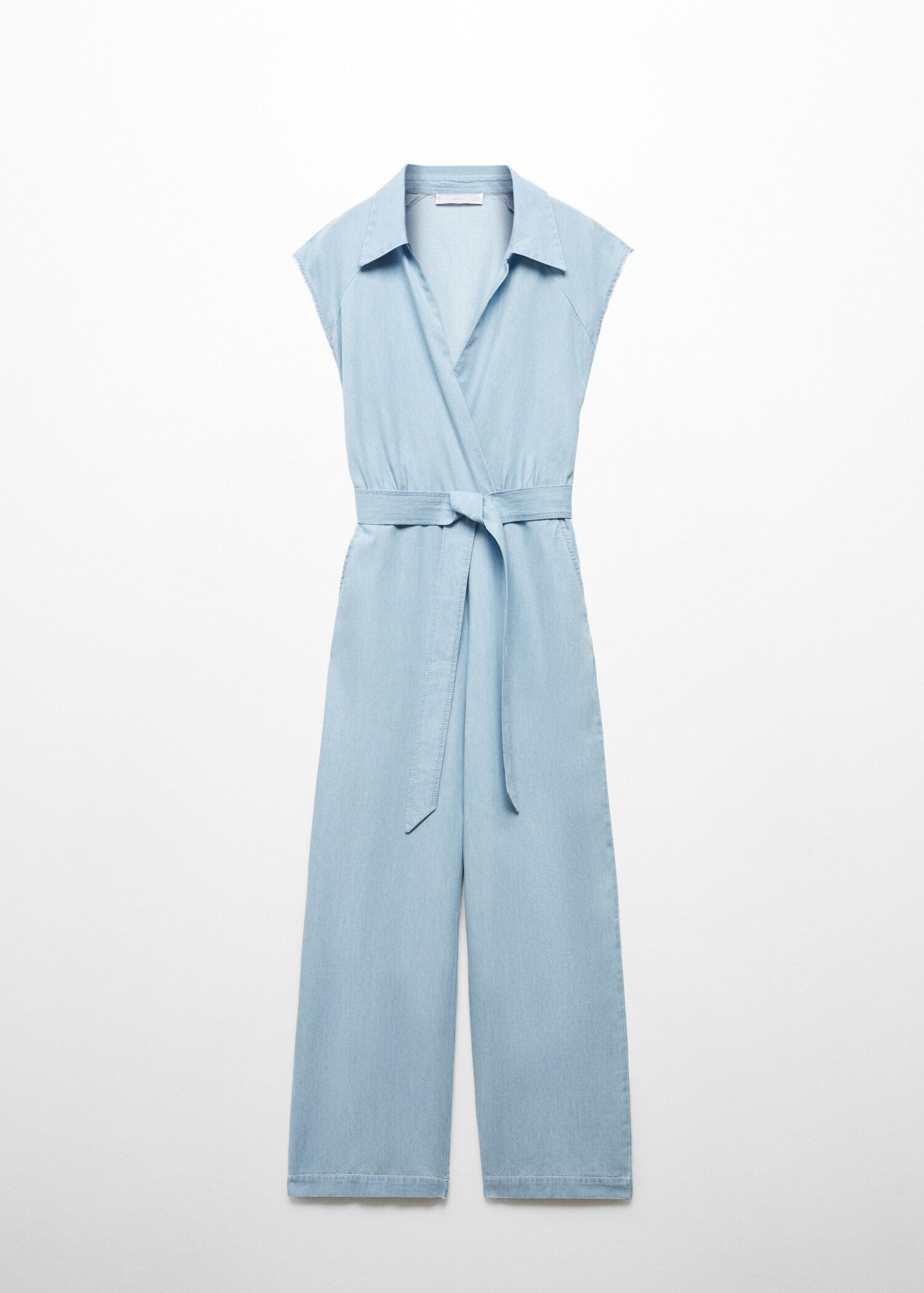 Jeans-Jumpsuit mit Gürtel - Artikel ohne Model
