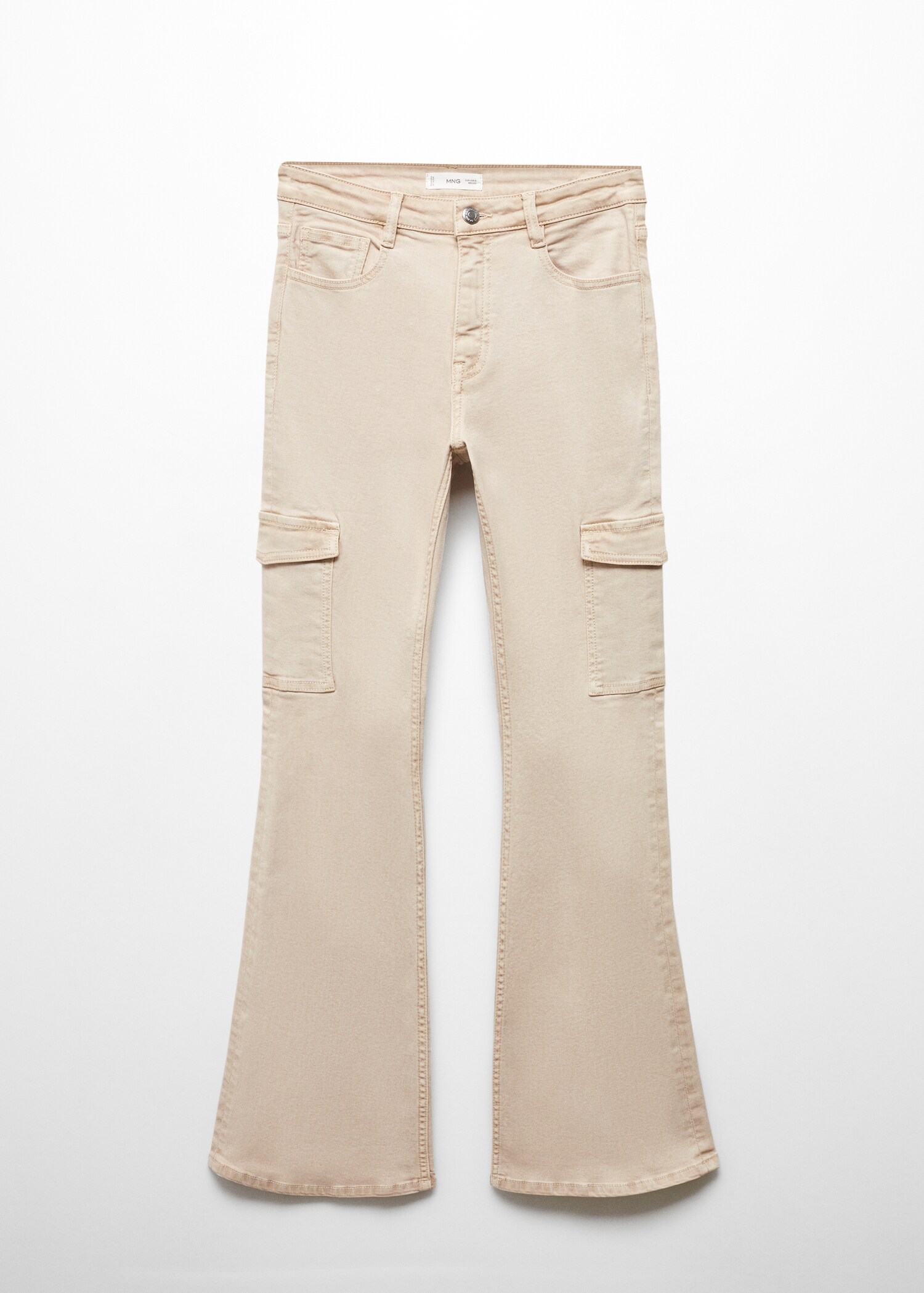 Flared cargo trousers - Article without model