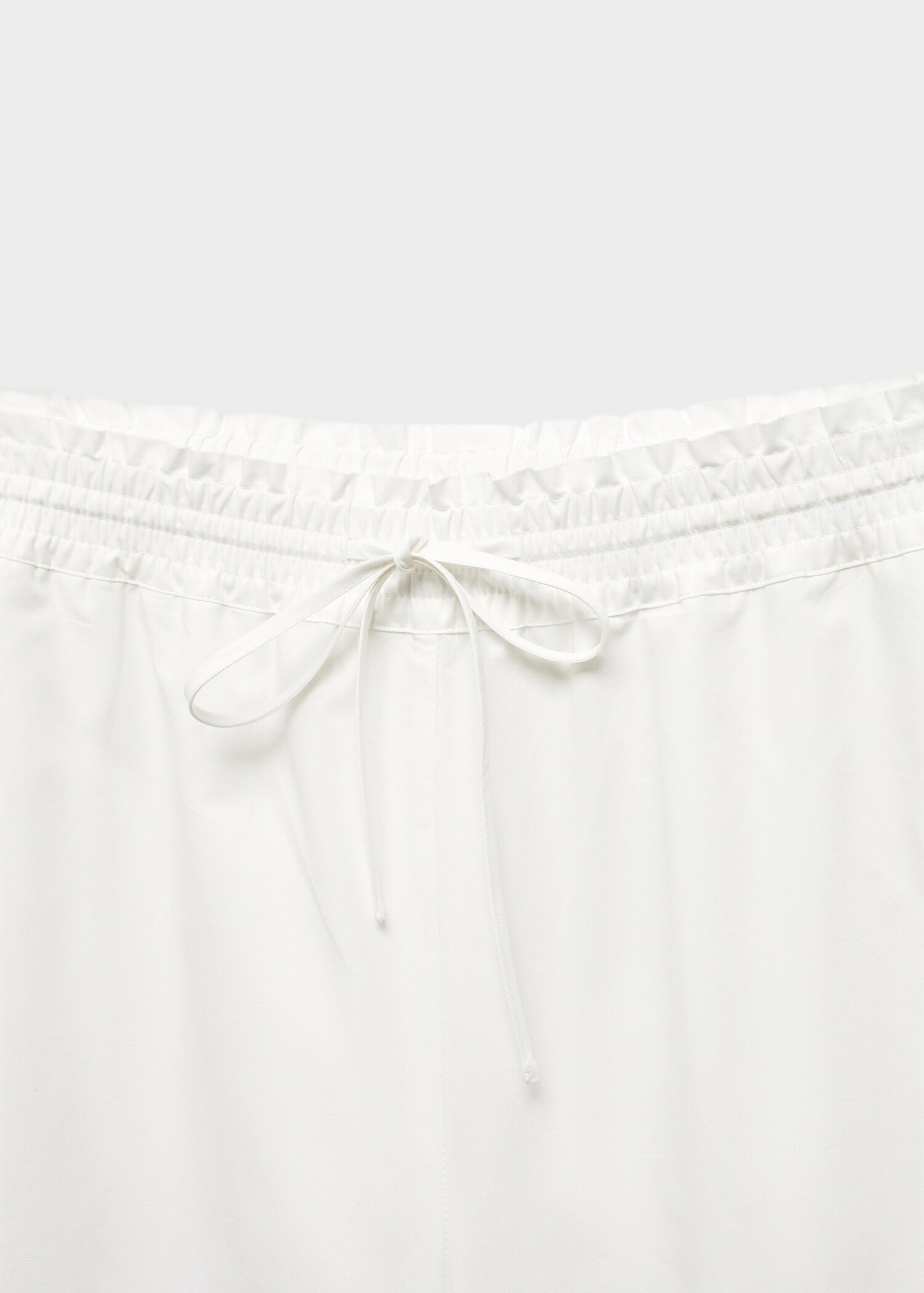 100% cotton culotte trousers - Details of the article 8