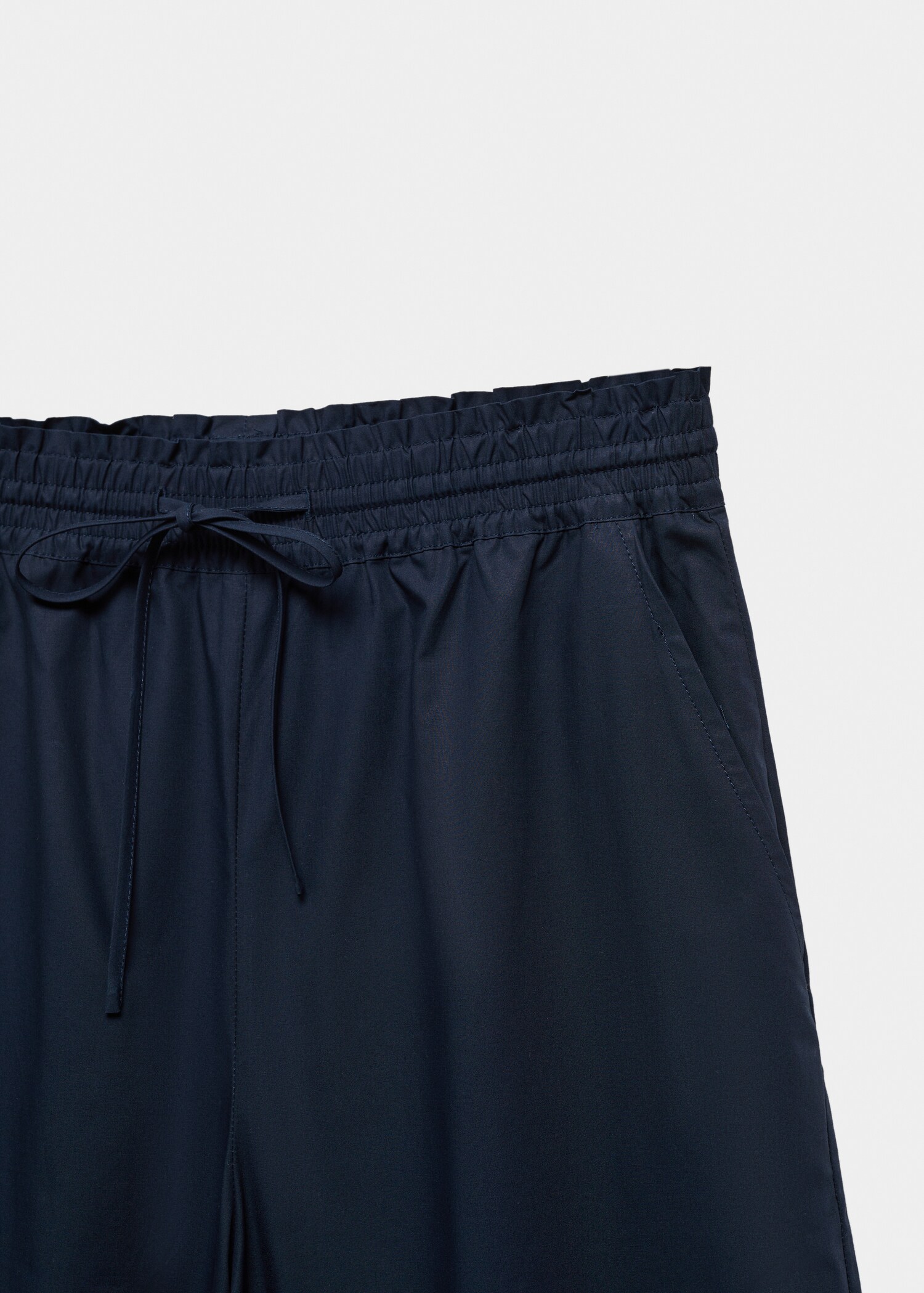 100% cotton culotte trousers - Details of the article 8