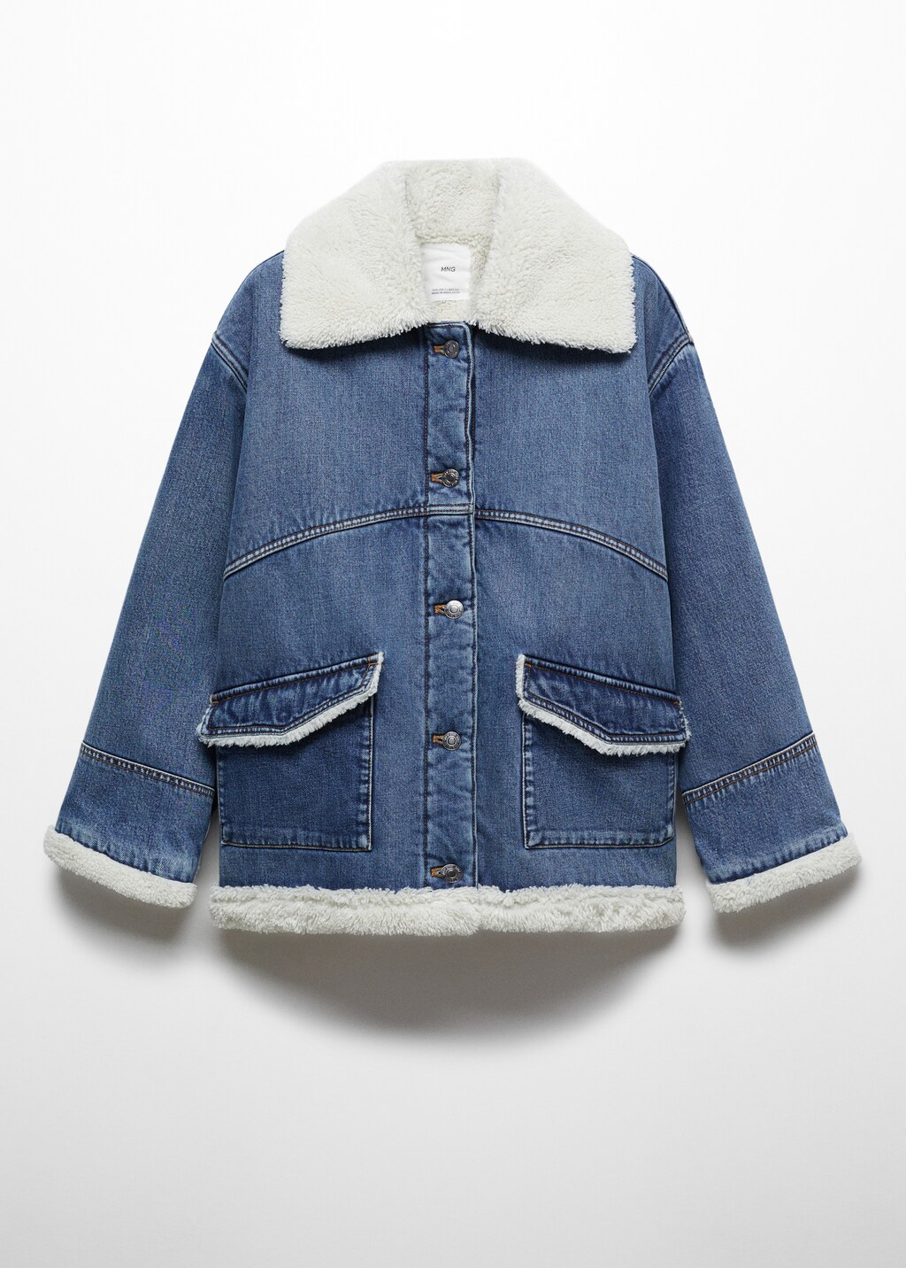 Oversize Fur Jacket WN3534 – WONDER NOAH