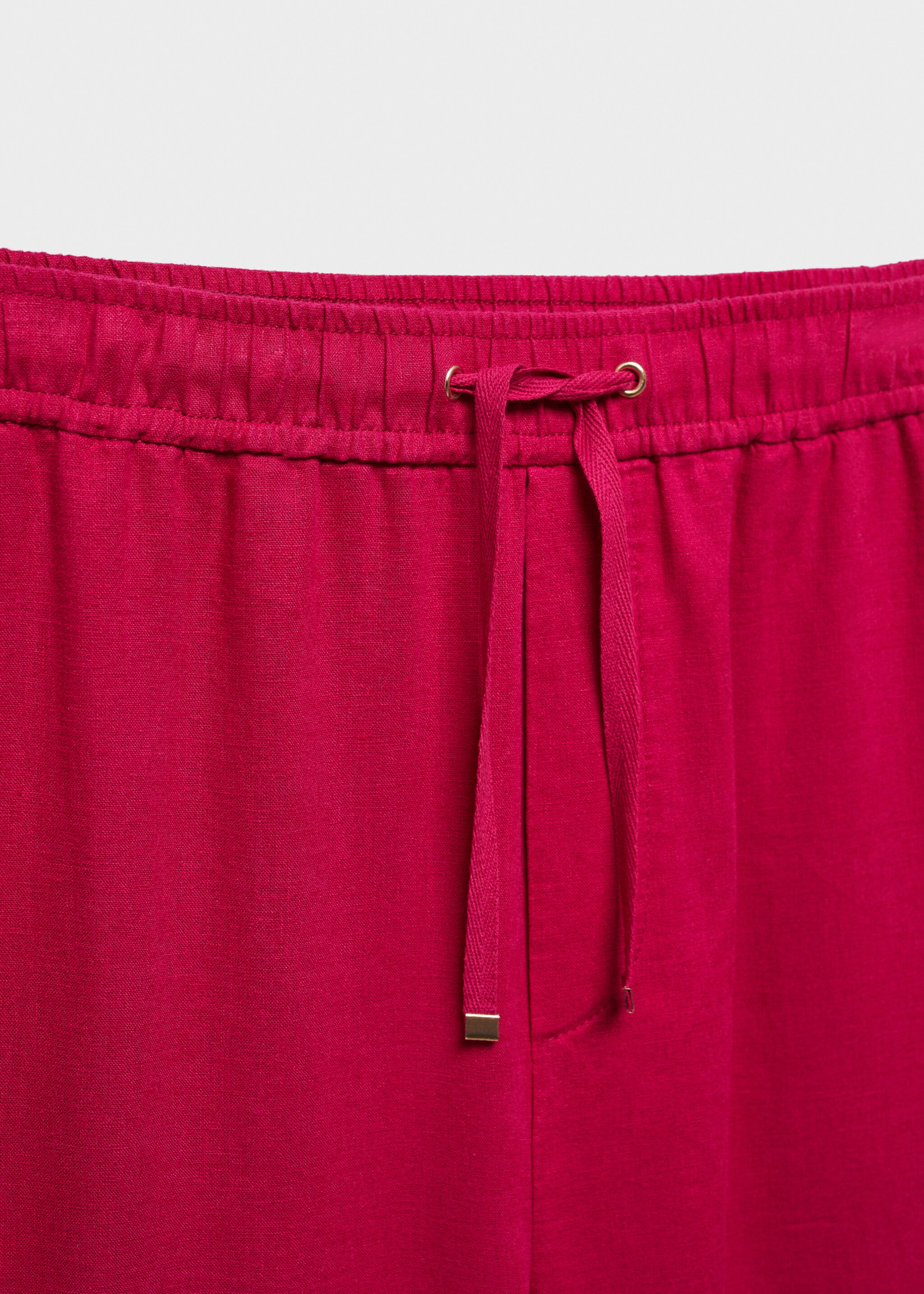 Pantalón recto lino - Detalle del artículo 8
