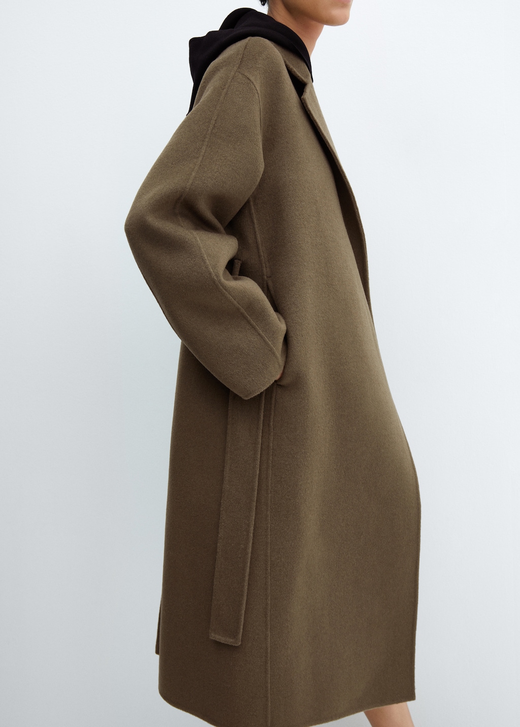 Cappotto handmade cintura Donna MANGO OUTLET Italia