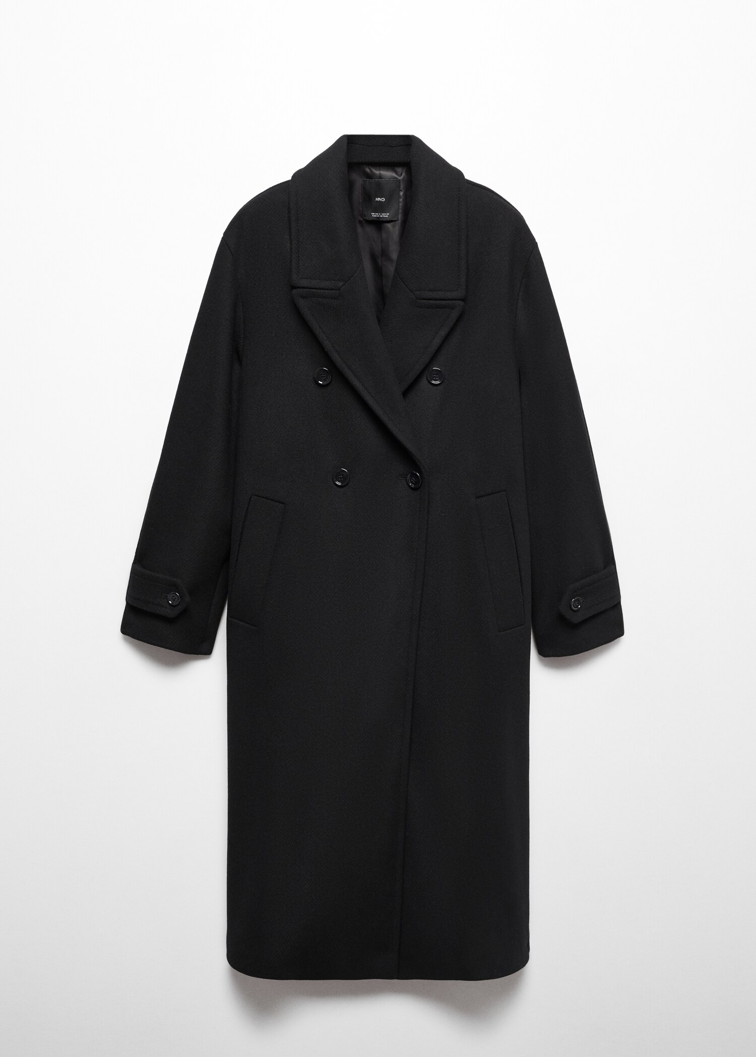 Manteau laine oversize - Article sans modèle