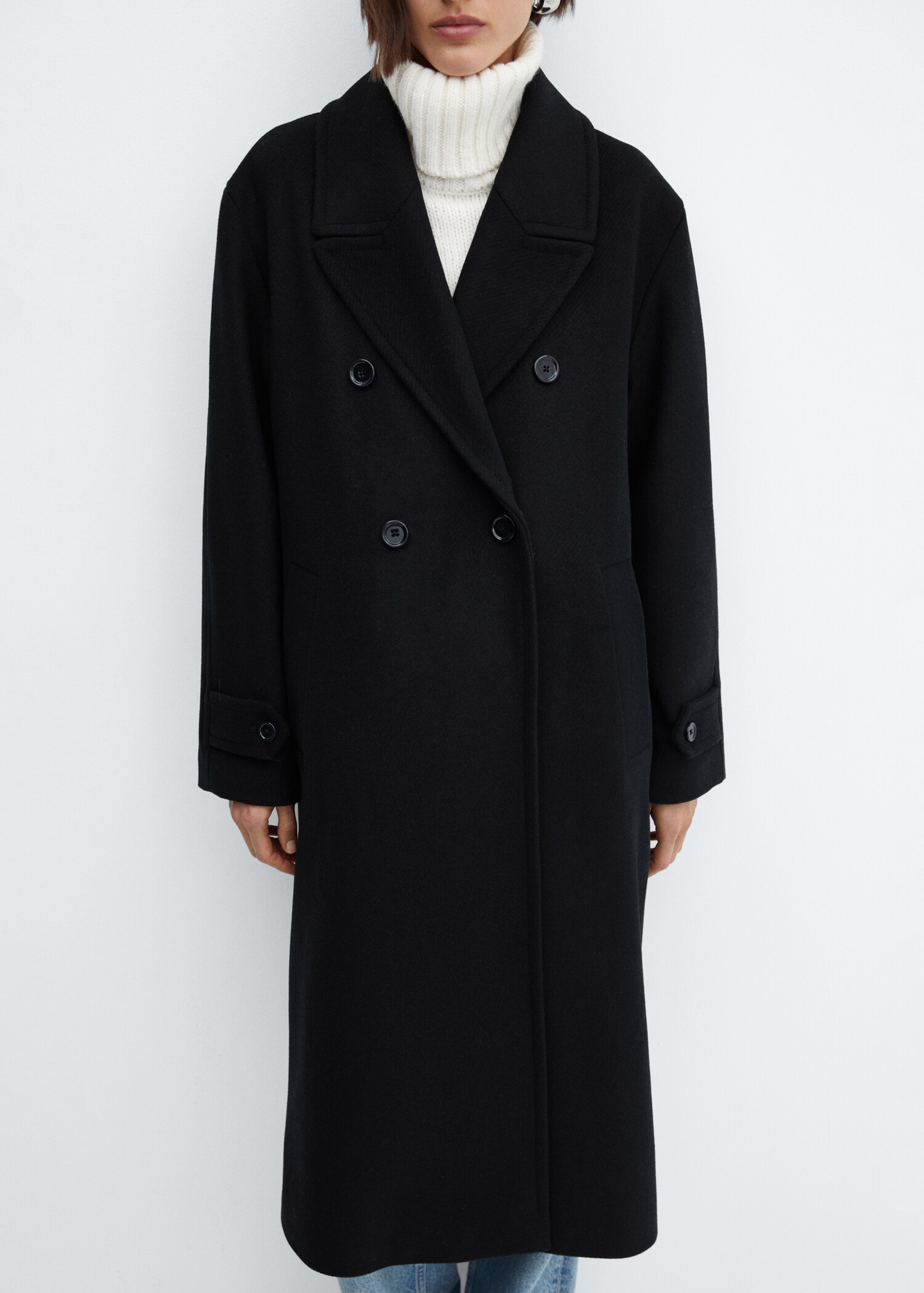 Manteau laine oversize - Détail de l'article 6