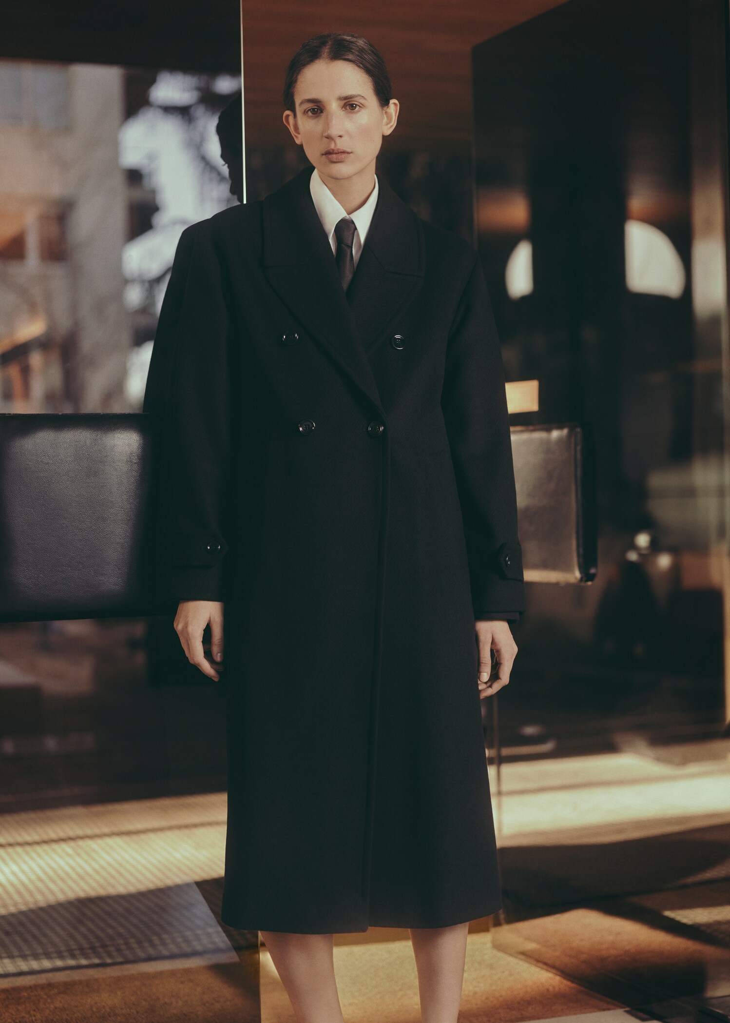 Manteau laine oversize - Détail de l'article 7