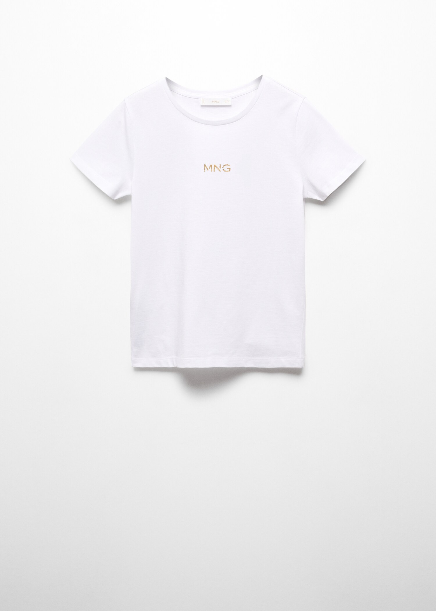 T-shirt logo métallisé - Article sans modèle