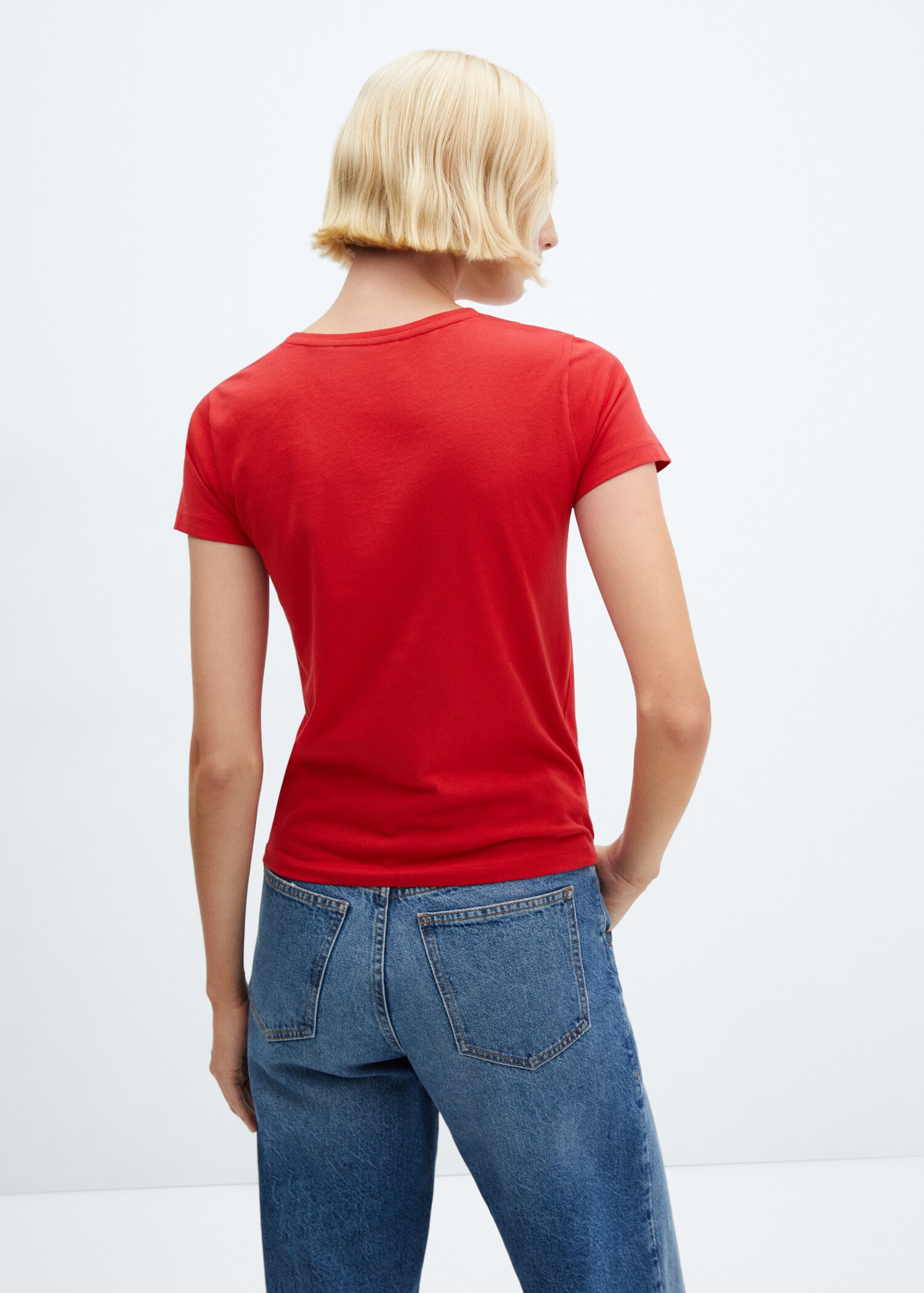 T-shirt logo métallisé - Verso de l’article
