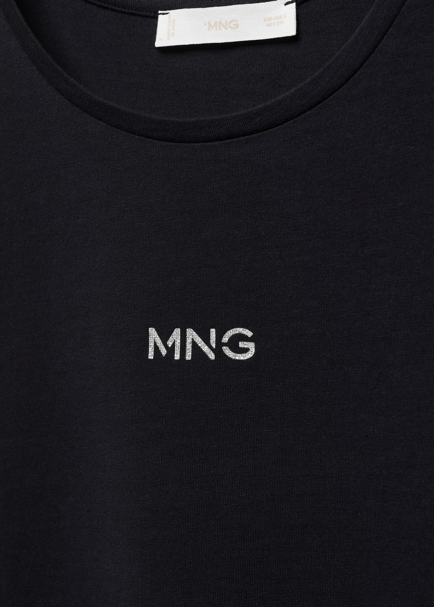 T-shirt met metallic logo - Detail van het artikel 8