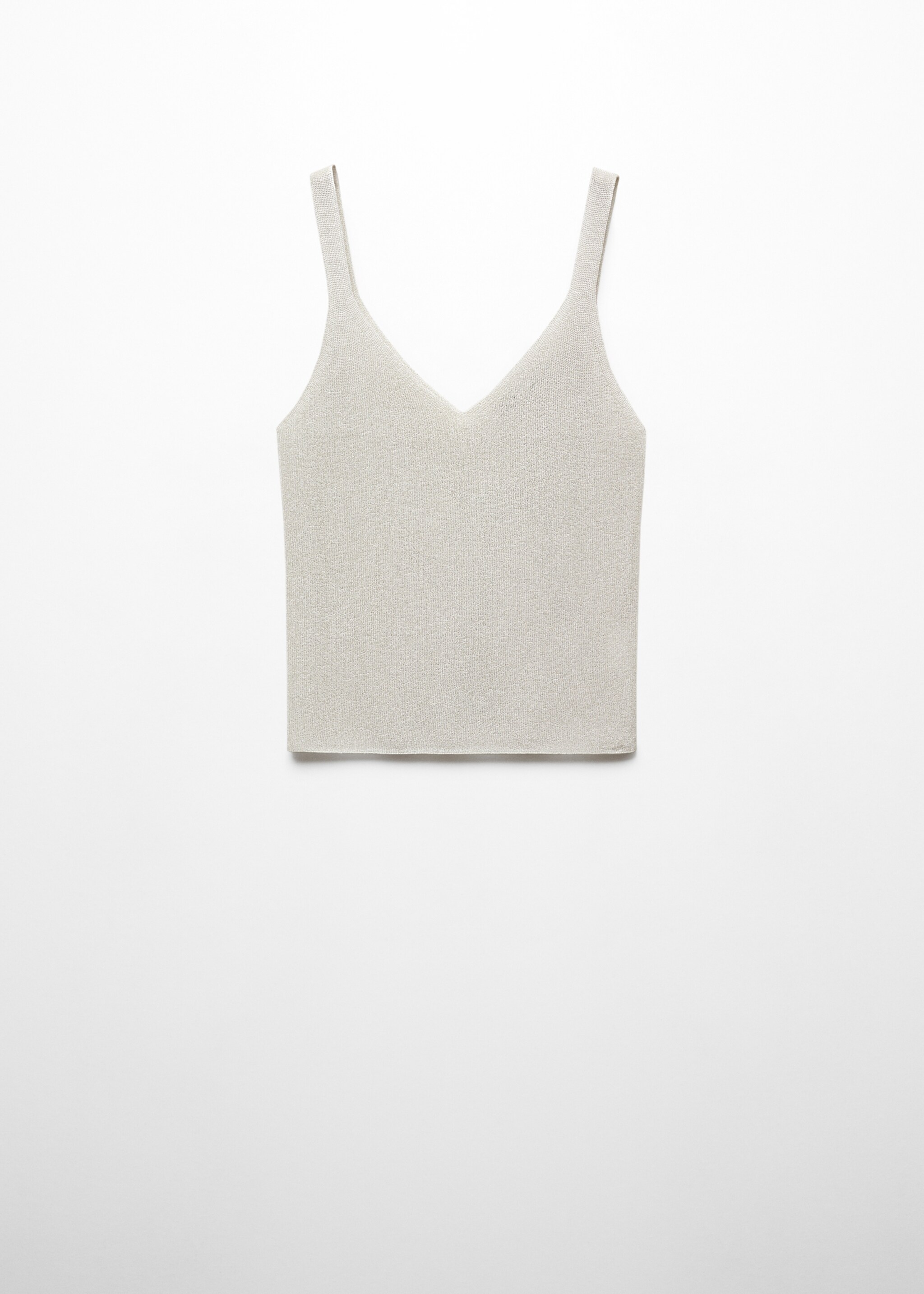 Lurex knitted top - Article without model