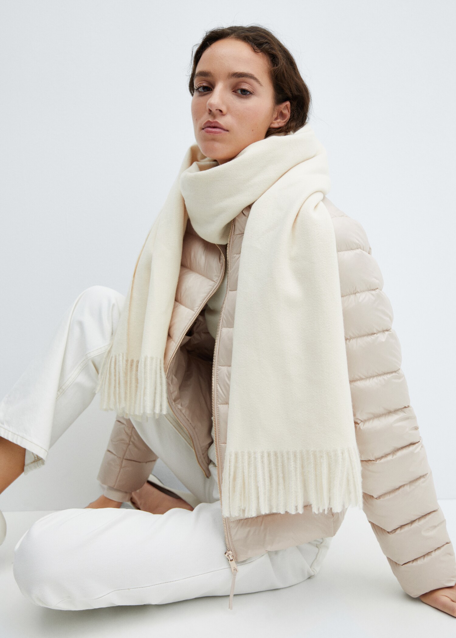 Quilted feather coat - Details of the article 2