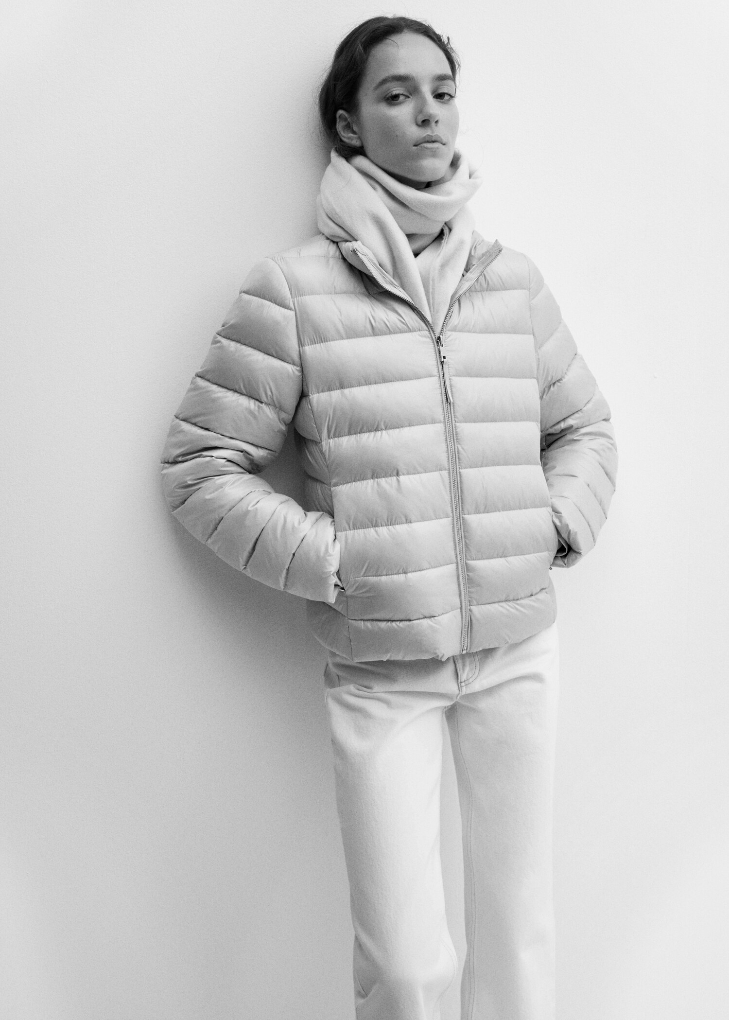 Quilted feather coat - Details of the article 4