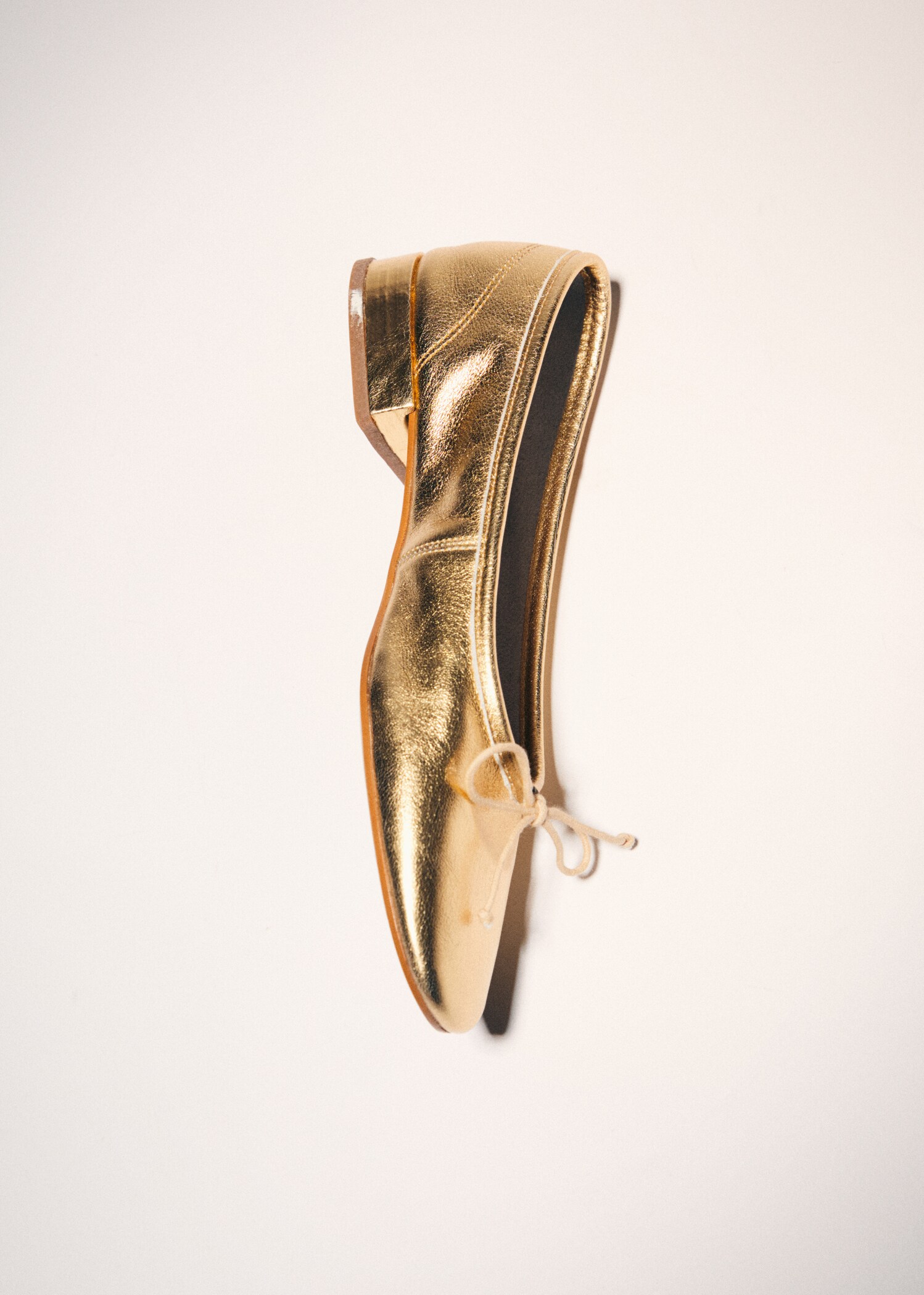 Leder-Ballerinas mit Schleife - Detail des Artikels 9