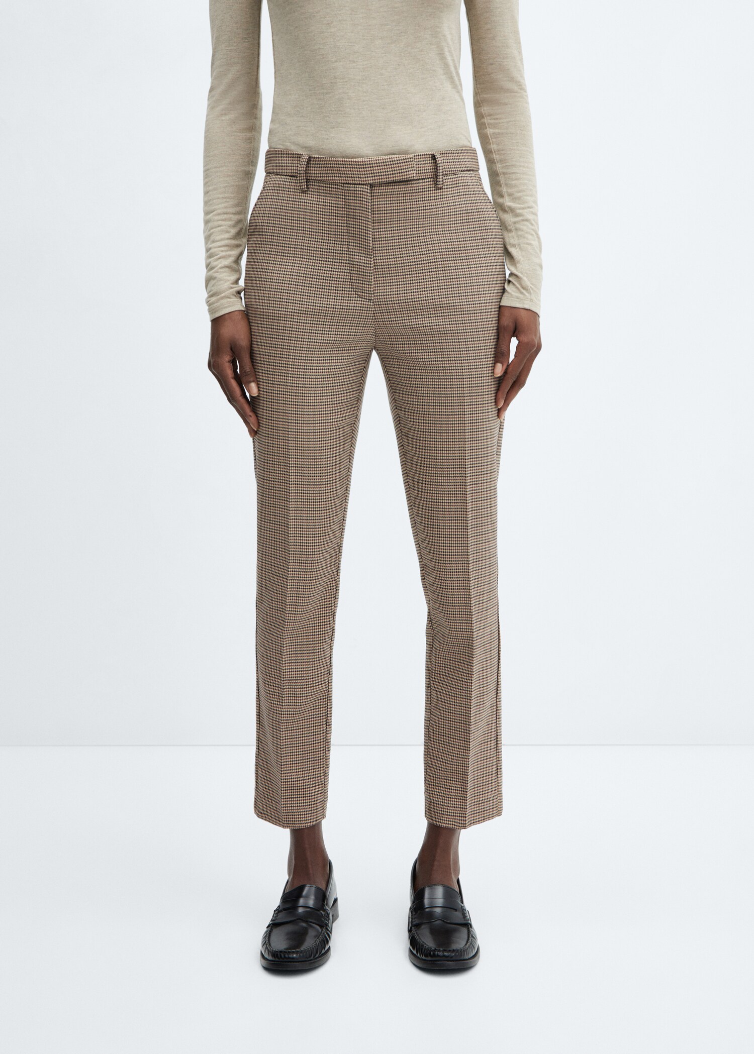 Mid-rise skinny trousers - Medium plane