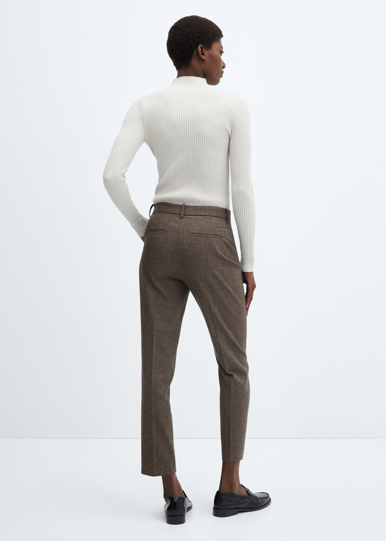 Pantalón skinny tiro medio - Reverso del artículo