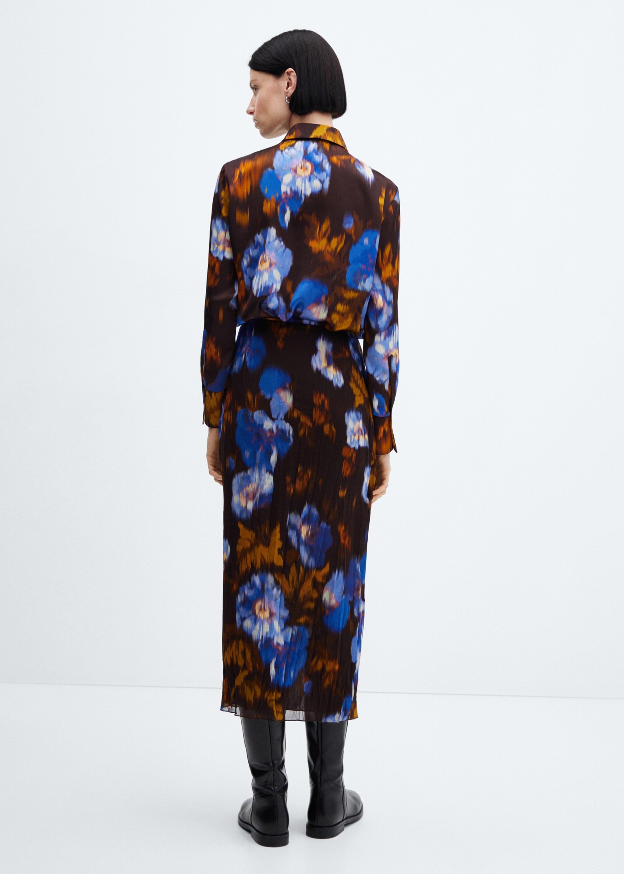 Wrap print skirt - Reverse of the article